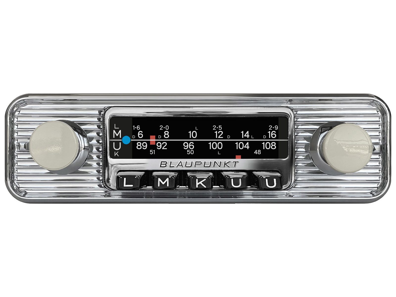 Blaupunkt Frankfurt Stereo Classic 1-DIN Retro-Autoradio, Bluetooth, MP3, DAB Autoradio (1 DIN)