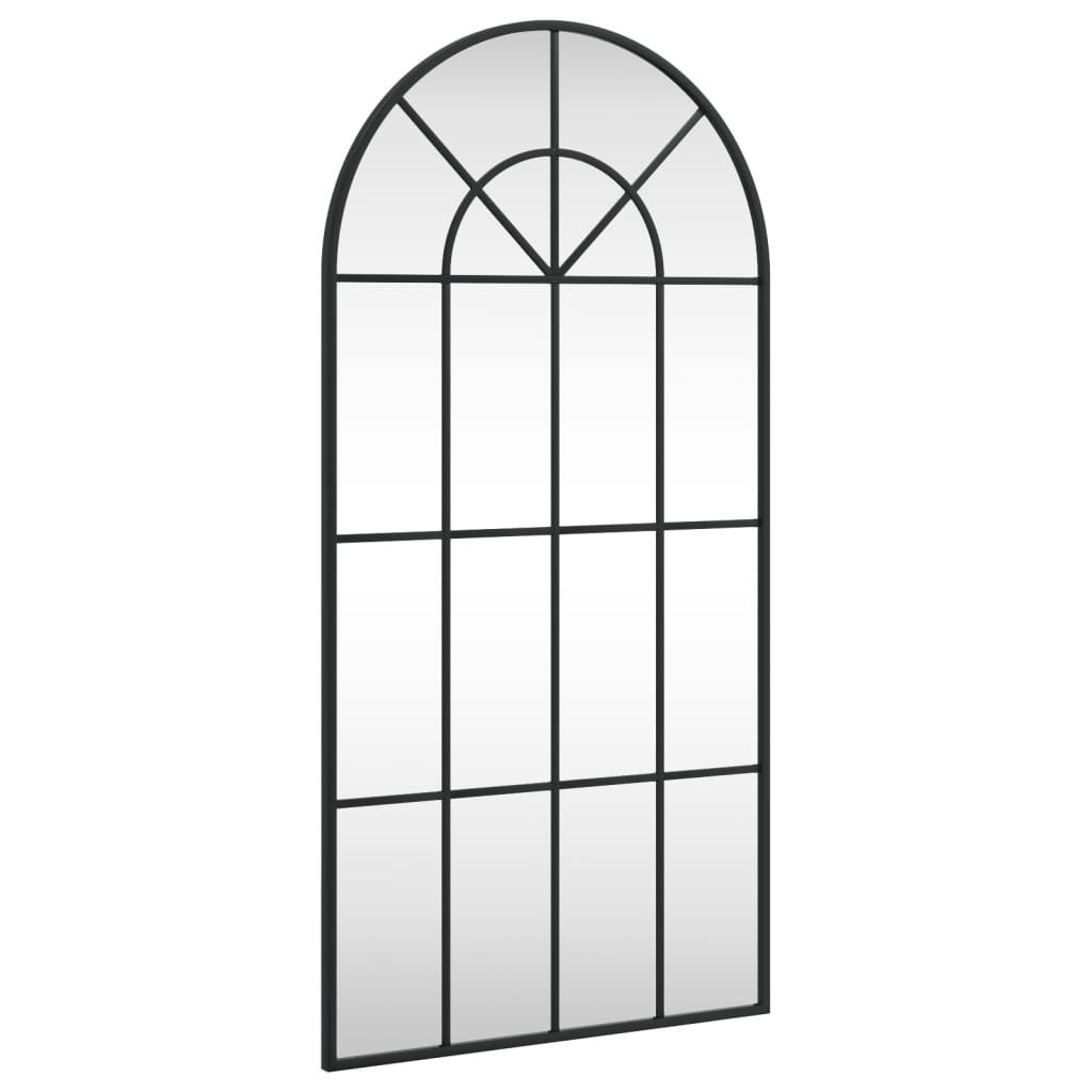 vidaXL Spiegel Wandspiegel Schwarz 50x100 cm günstig online kaufen