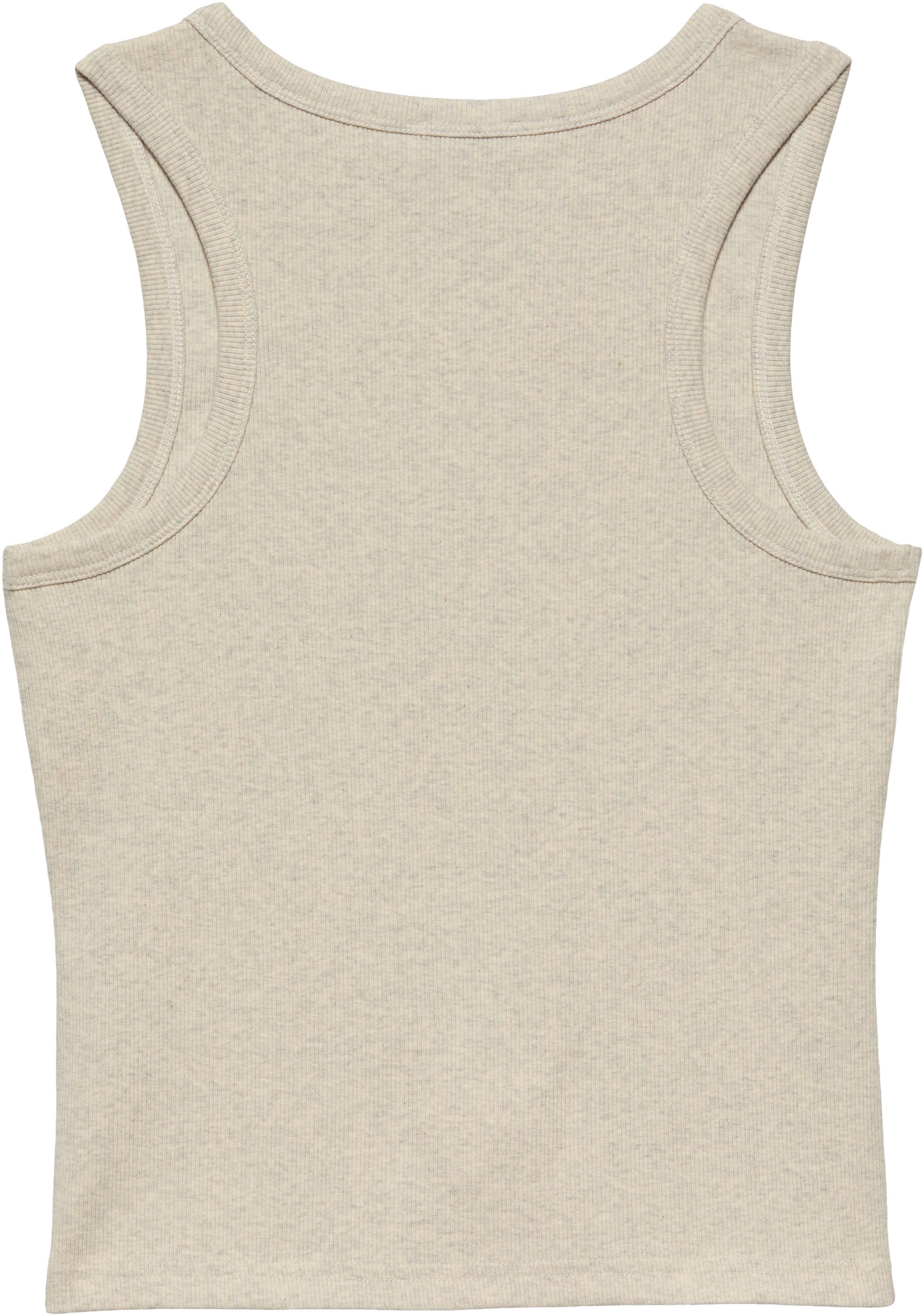 Calvin Klein Jeans Tanktop A - WVN LBL 2X2 CTTN Mit Rundhalsausschnitt