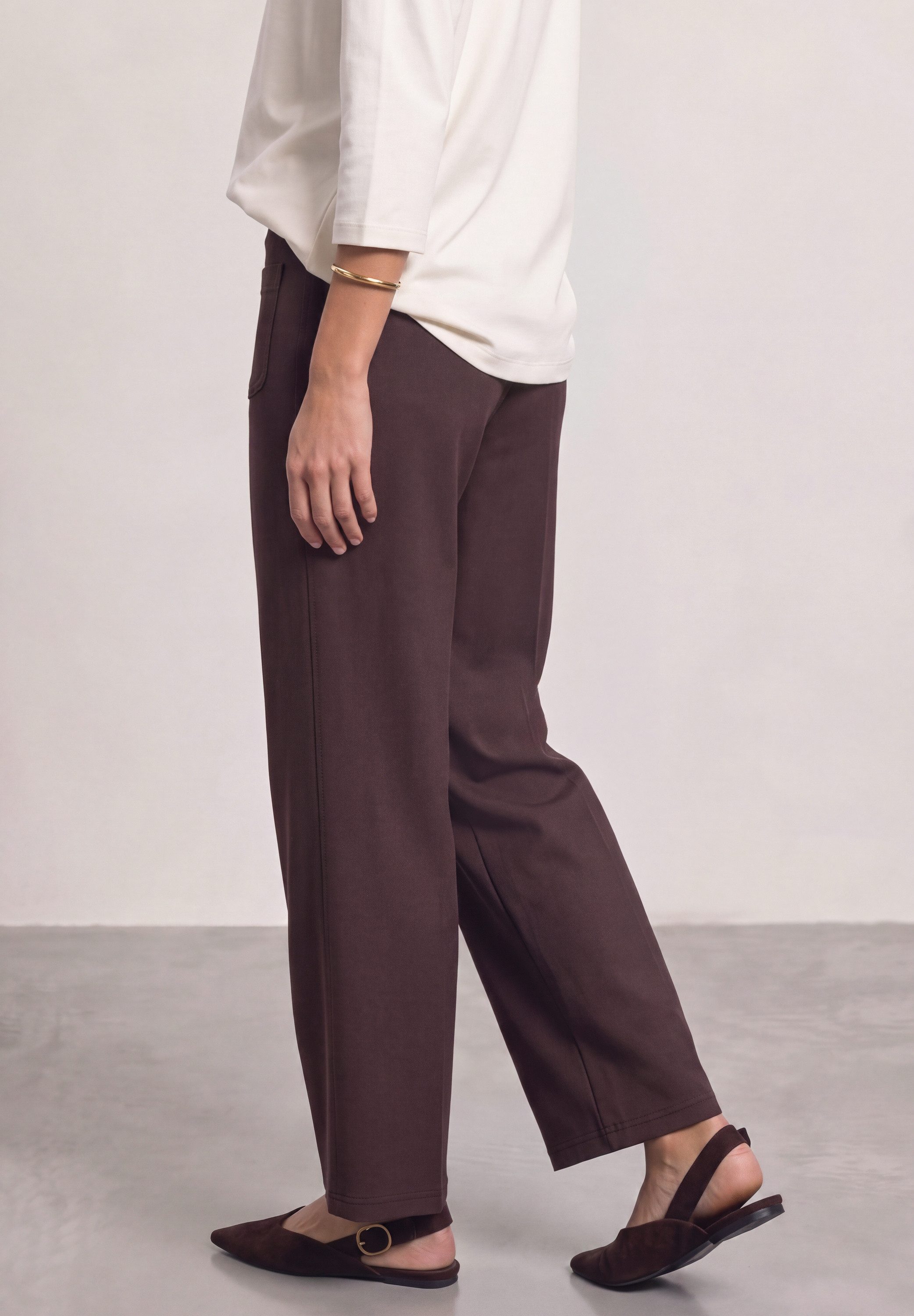 STREET ONE Jerseyhose High Waist – Bild 2 von 5