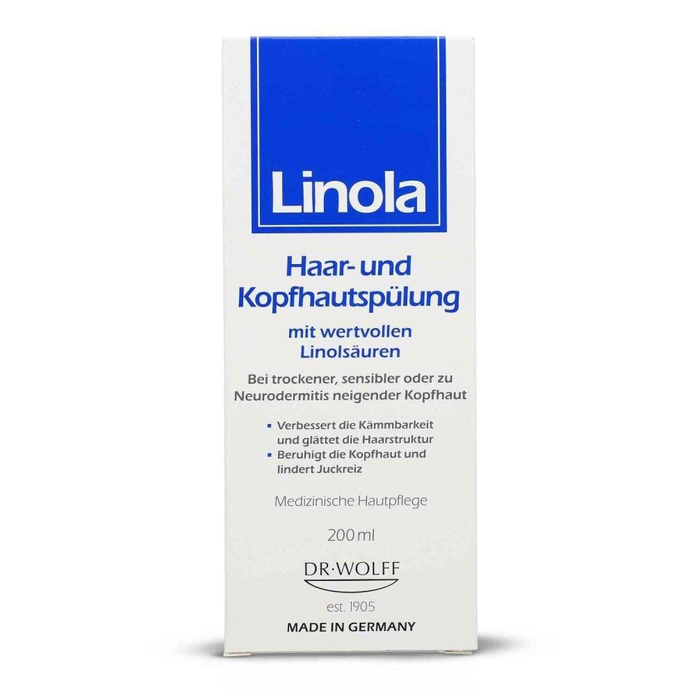 Linola Haarshampoo Haar- und Kopfhautspülung 200ml PZN 18092528