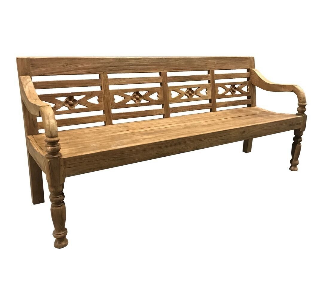 Couchcenter Gartenbank 4 Sitzer Gartenbank Kasar 200 cm Sitzbank Bank Garte günstig online kaufen