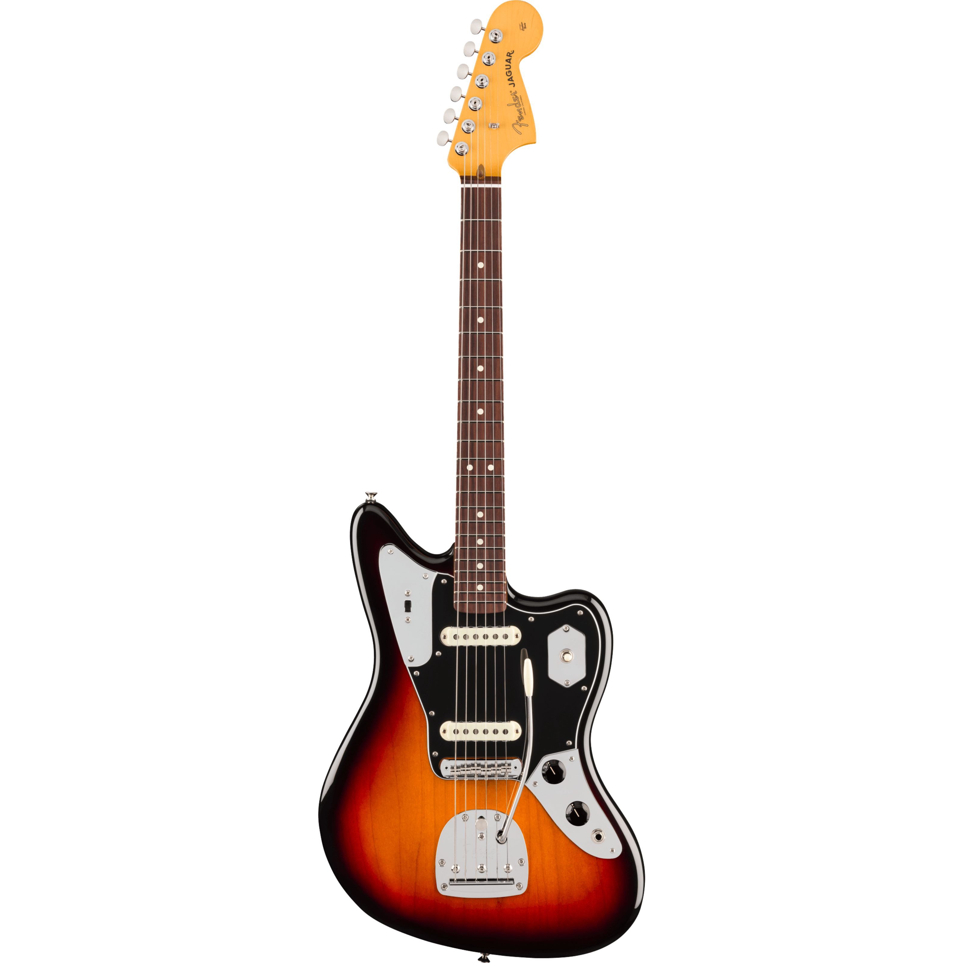 Fender E-Gitarre, E-Gitarren, Andere Modelle, American Professional Classic Jaguar RW 3-Color Sunburst - E-Gitarre
