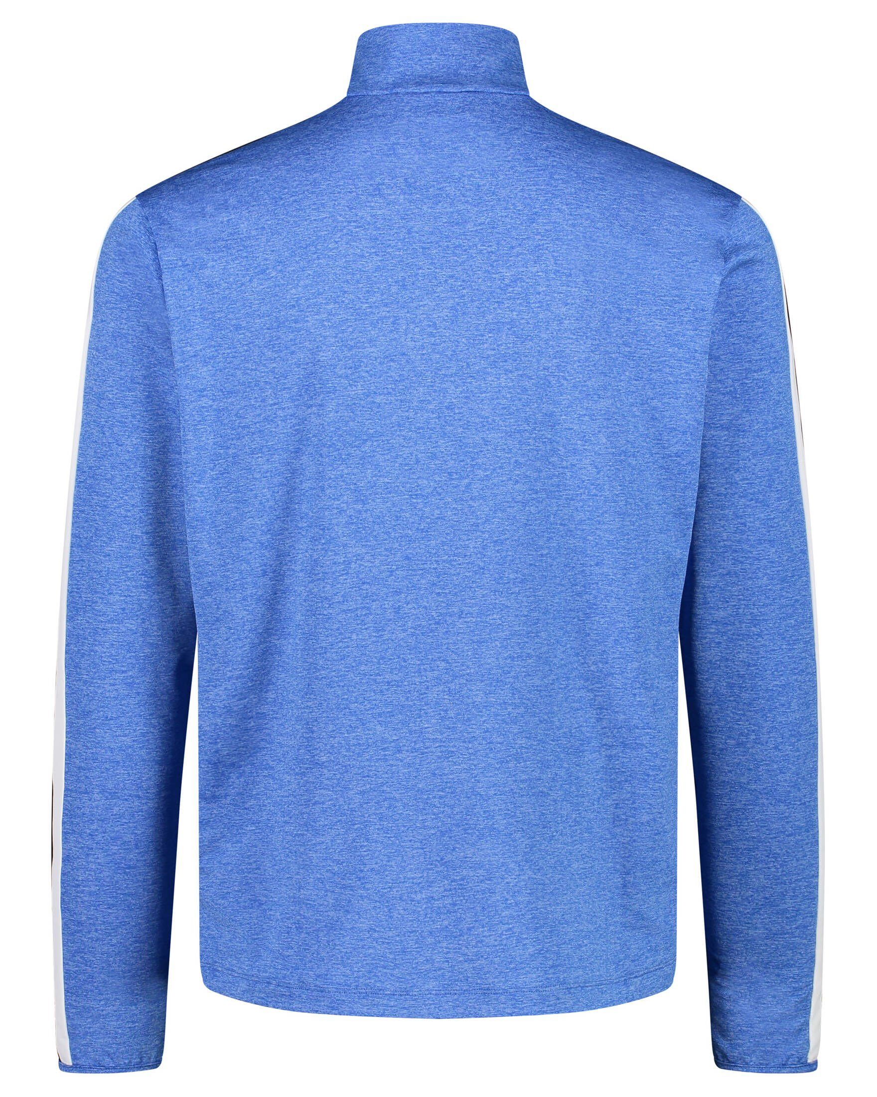 CMP Trainingspullover Herren Fleecepullover SOFTECH 70'S (1-tlg) MELANGE (296) blau