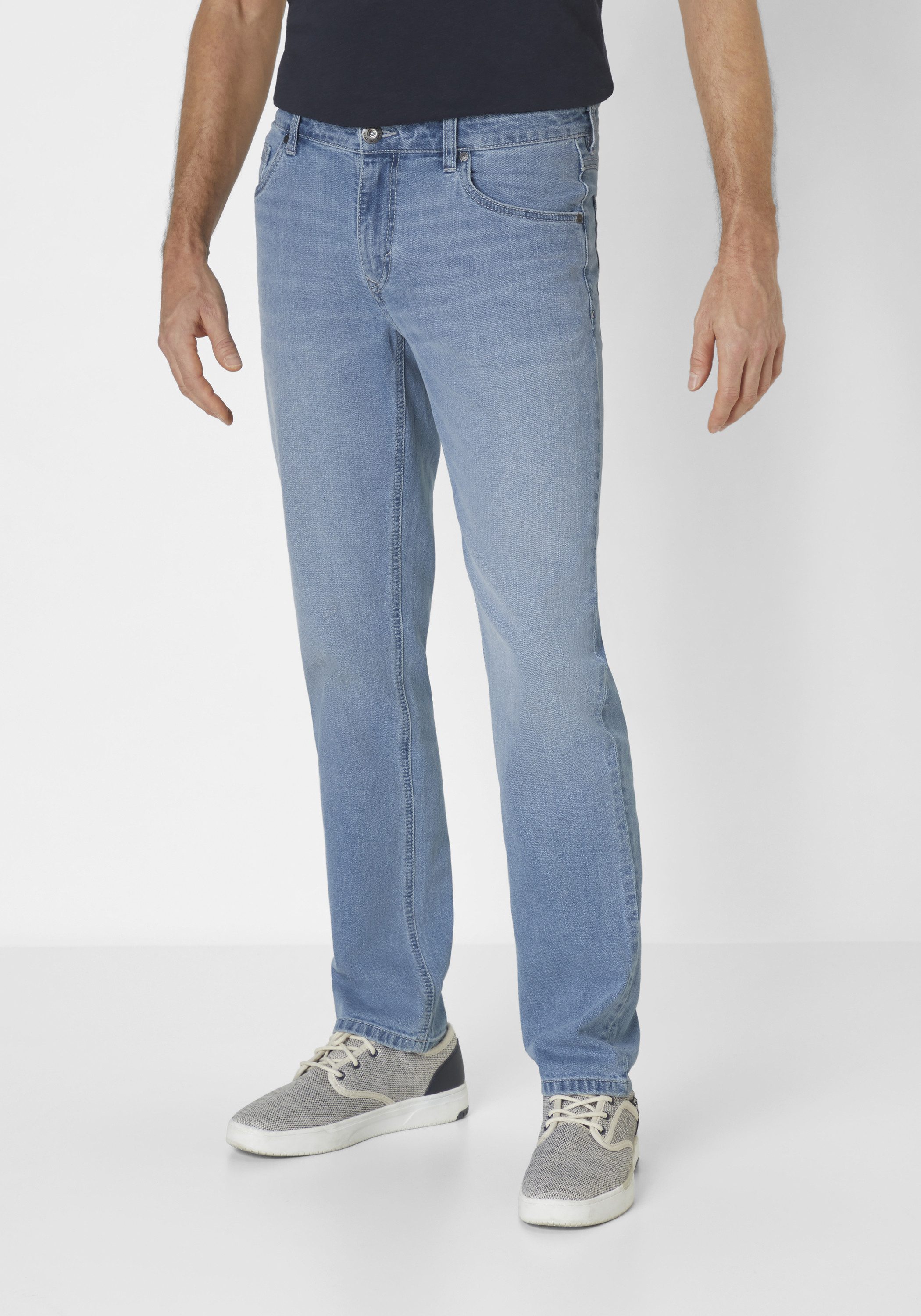 Paddock's Ben Regular Fit blue bleached used extra lang günstig online kaufen
