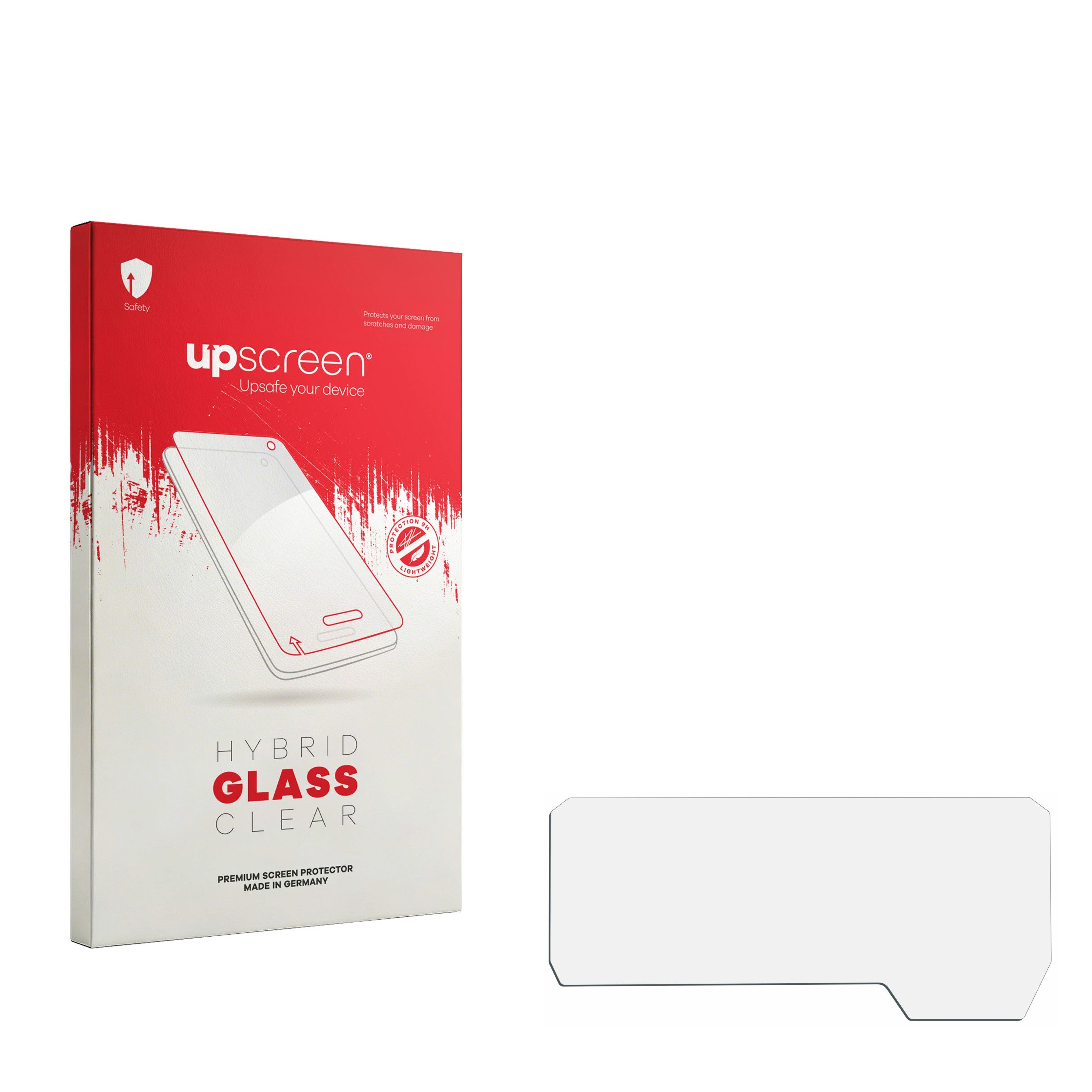 upscreen Displayschutzglas Folie für Honda CBR650R 2019-2021, Schutzfolie Glas Panzer Display Schutz klar