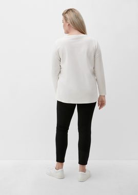 TRIANGLE Langarmshirt Longsleeve aus Baumwollstretch