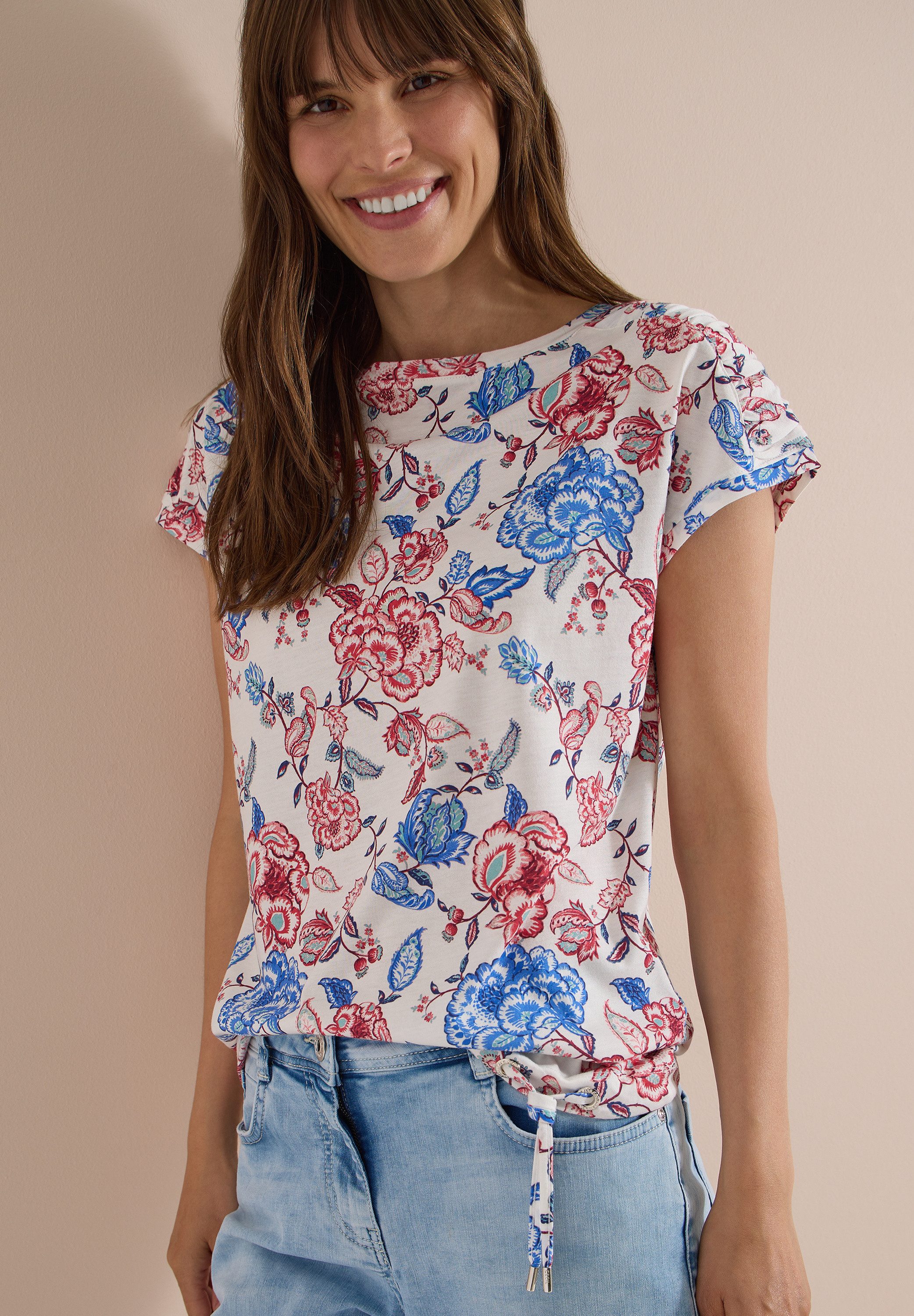 CECIL T-Shirt mit U-Boot-Ausschnitt