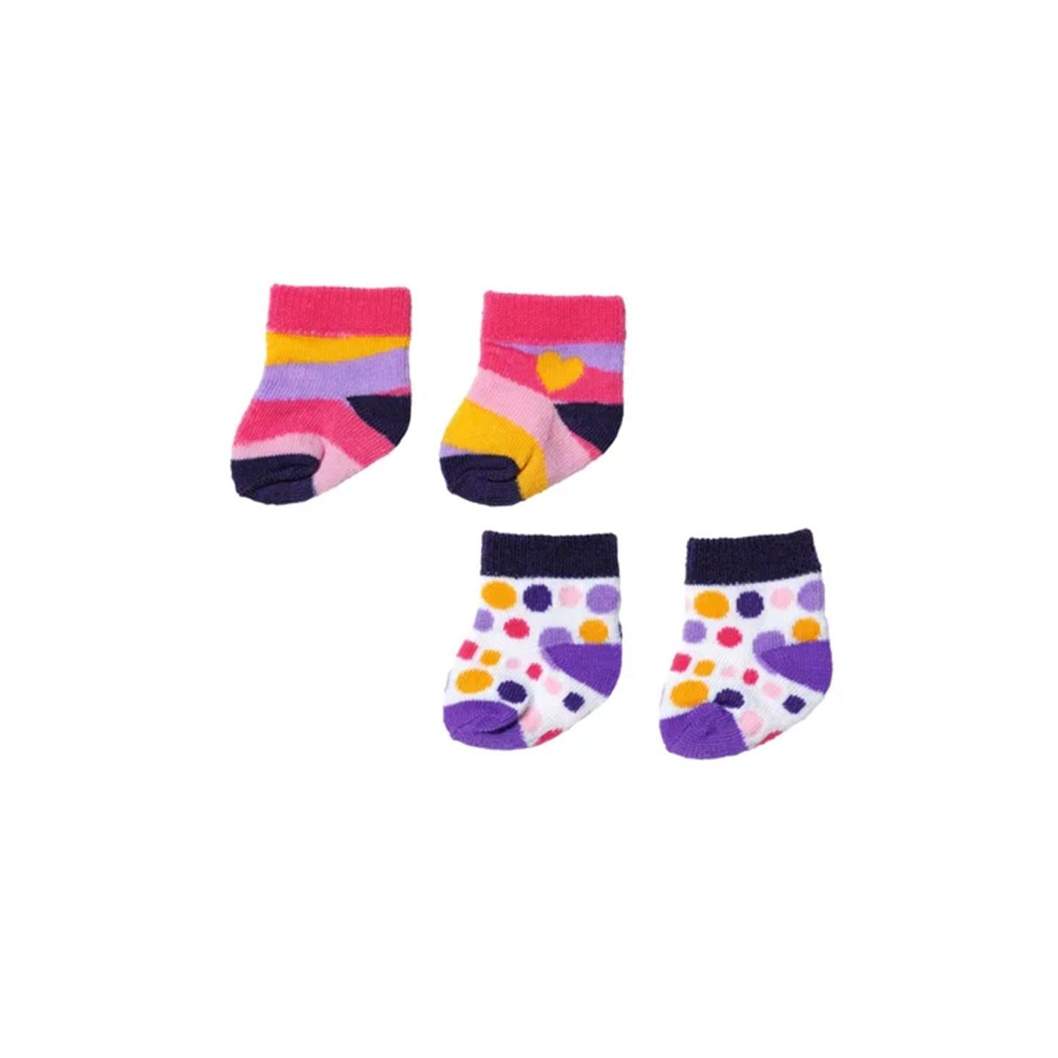 Zapf Creation® Puppenkleidung 836057 BABY born Socken 2x, 2 sort. 43cm günstig online kaufen