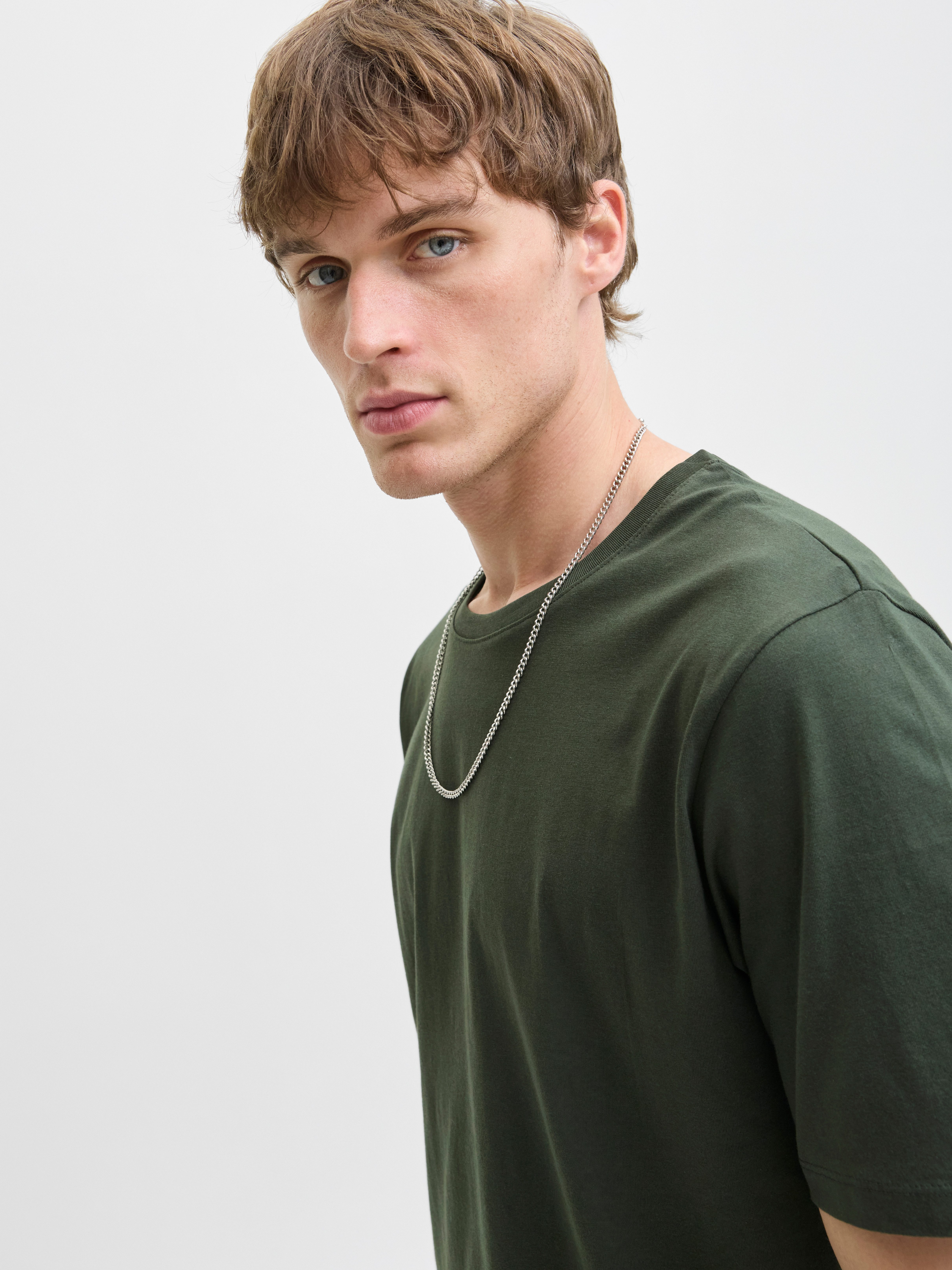 Jack & Jones Rundhalsshirt JJEORGANIC BASIC TEE SS O-NECK NOOS mit Rundhals günstig online kaufen