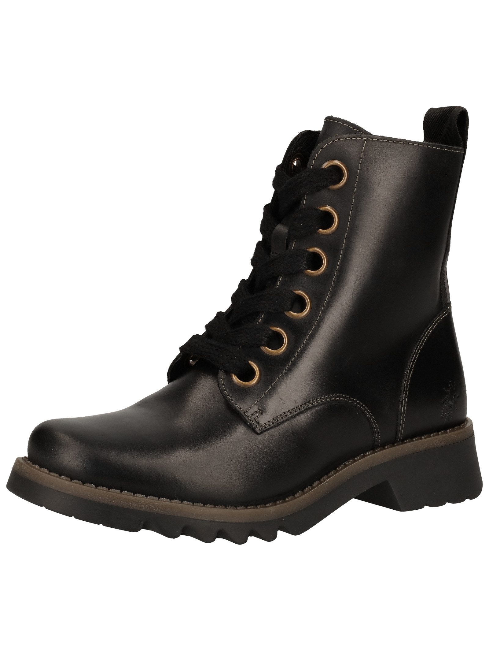 Fly London Stiefelette Leder Schnürstiefelette