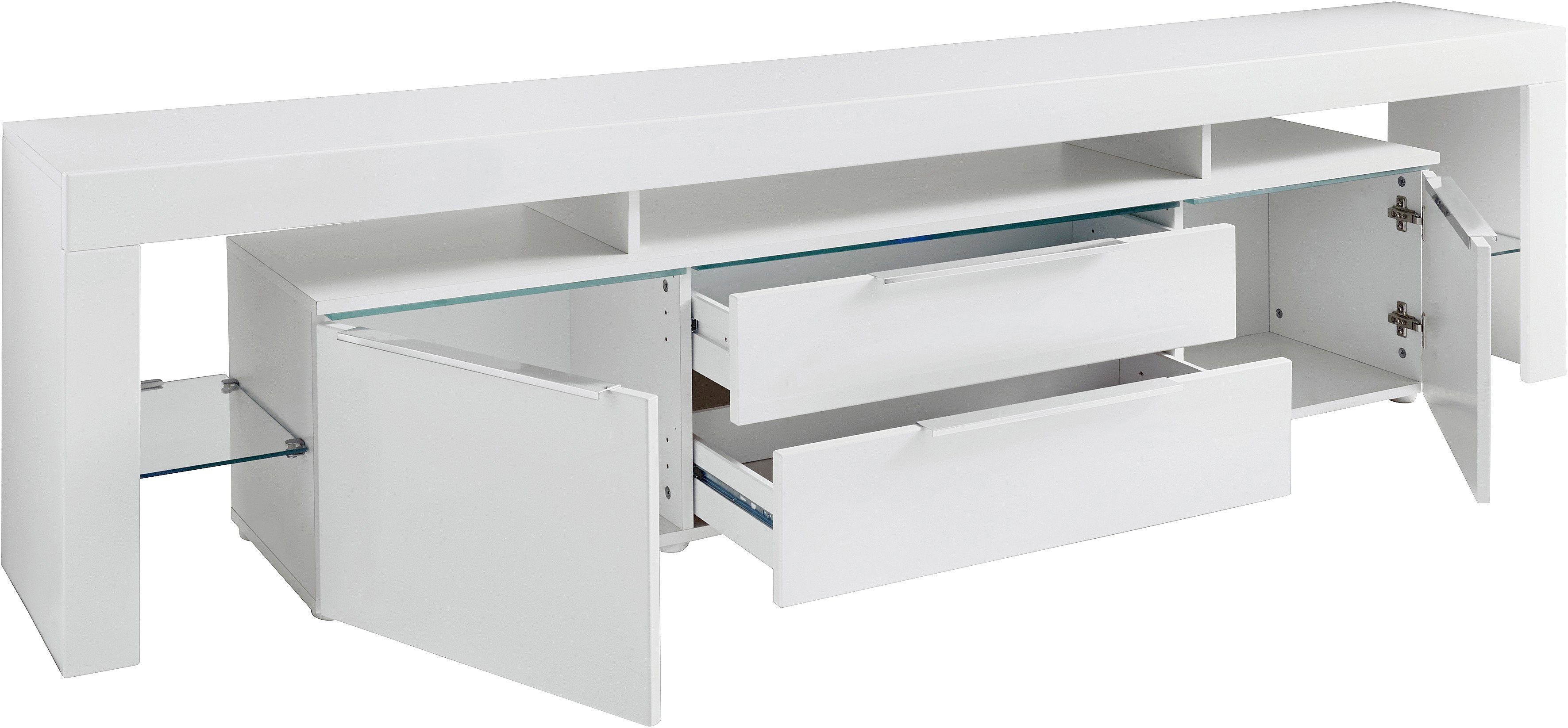 borchardt Möbel Lowboard Lima, Breite 220 cm