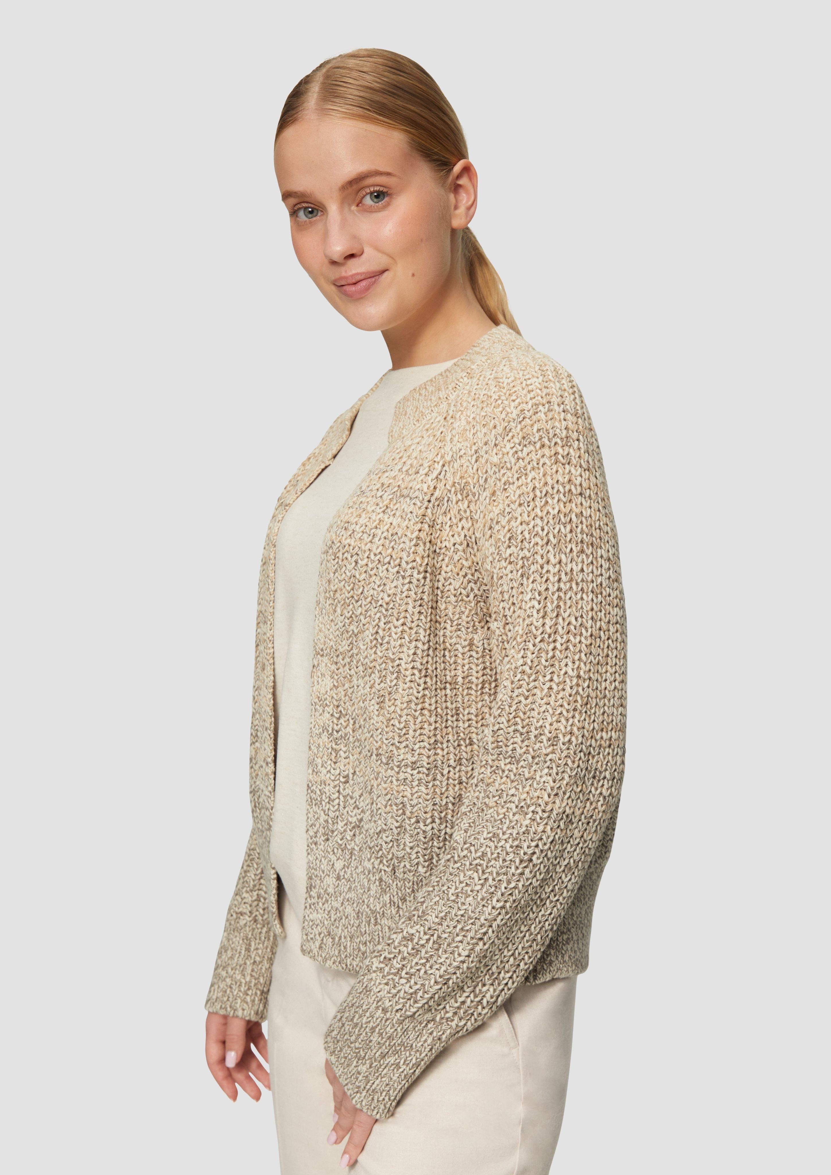 s.Oliver Strickjacke Strickjacke mit Raglanärmeln günstig online kaufen