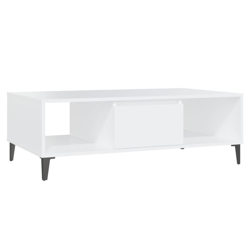 Couchtisch cm), 60x103,5x35 einer (LxBxH: Tür mit 3009984 möbelando in Weiß