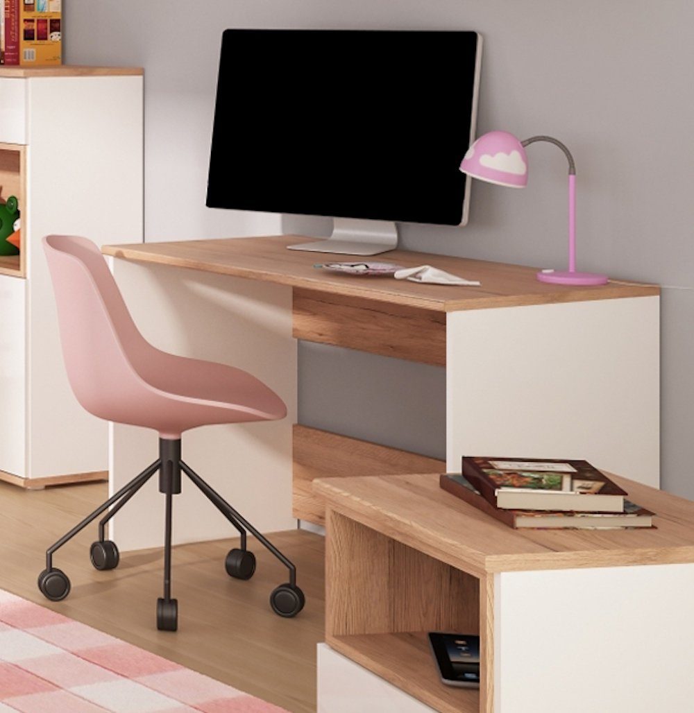 Feldmann-Wohnen Schreibtisch »AMAZON« (PC-Tisch, Computertisch), B/T/H: 110  cm / 60 cm / 75,5 cm online kaufen | OTTO