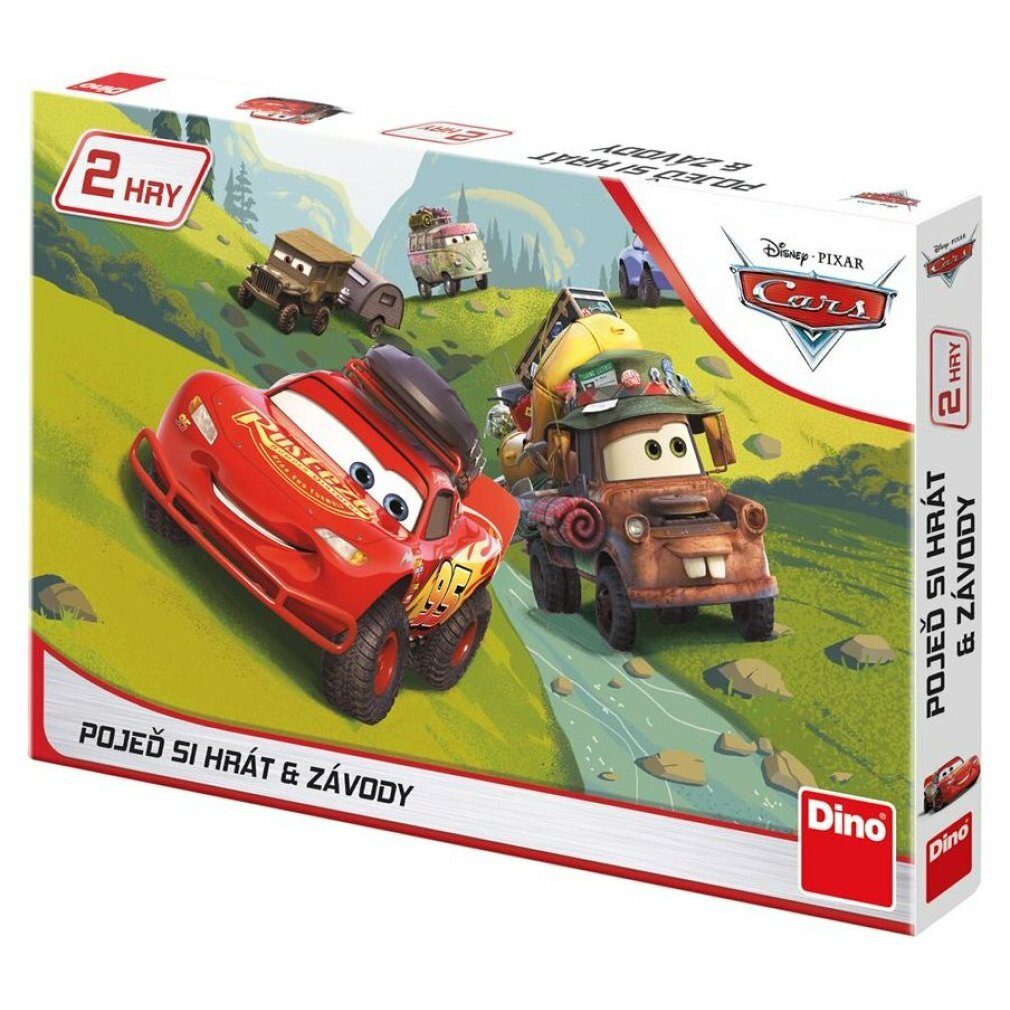 Dino Spiel DINO Kinderspiele Cars: Komm und spiel und renn