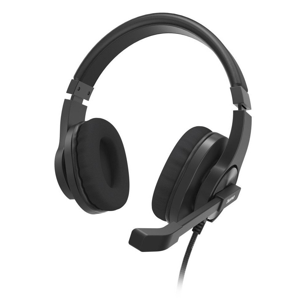 Hama Hama HS-P350 V2 Headset schwarz - PC-Headset PC-Headset (Stereo-Kopfhörer, Stereo-Kopfhörer)