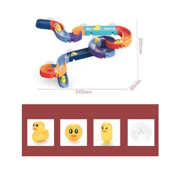 Fivejoy Badespielzeug 66 Stück Badespielzeug, DIY Kinder Wasserspielzeug Badewannenspielzeug