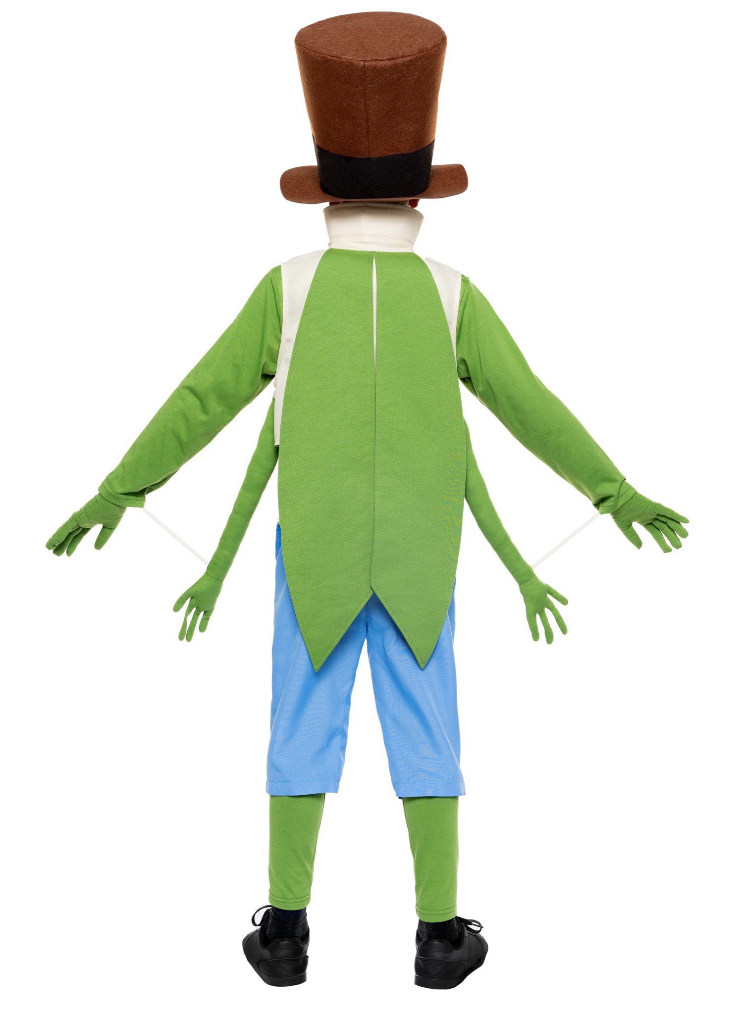Maskworld Kostüm Biene Maja Flip Grashüpfer Faschingskostüm Kinder, Offiziell lizenziertes Kostüm des freundlichen Grashüpfers aus der a