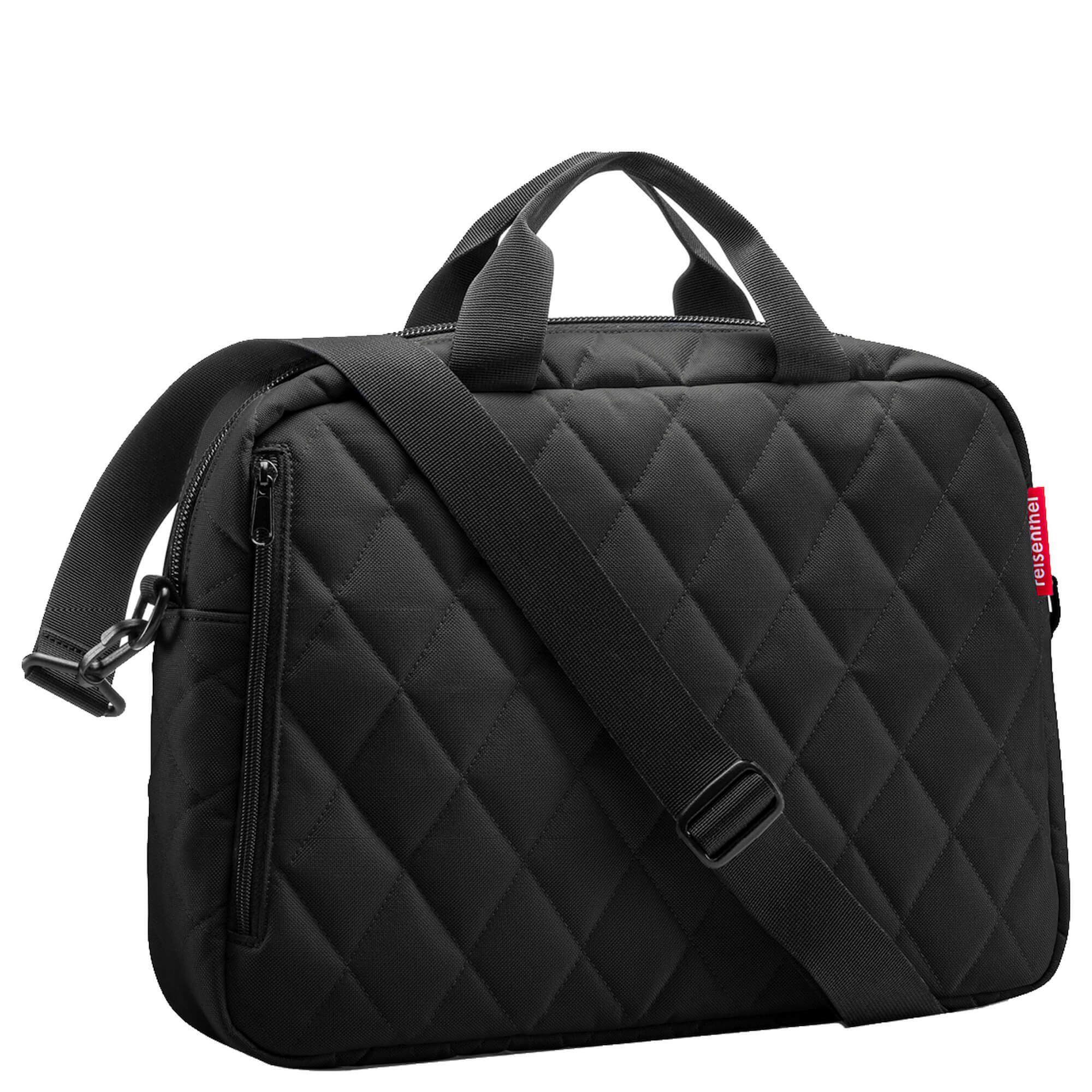 REISENTHEL® Aktentasche bag cm rhombus 14" 40 black Aktentasche travelling - notebook (1-tlg)