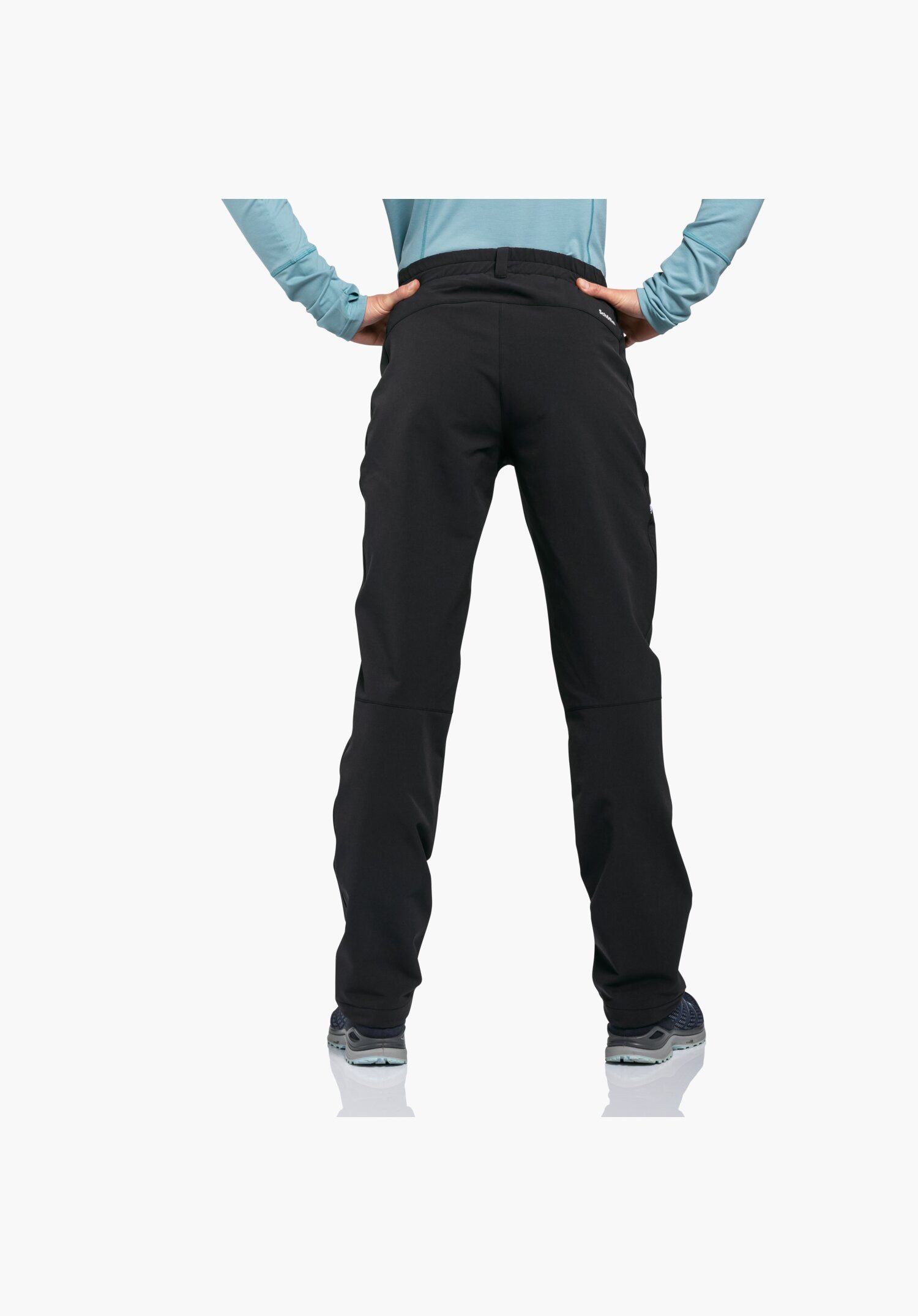 Schöffel Softshellhose Pants Ascona Warm L winddicht, wasserabweisend, atmungsaktiv, elastisch