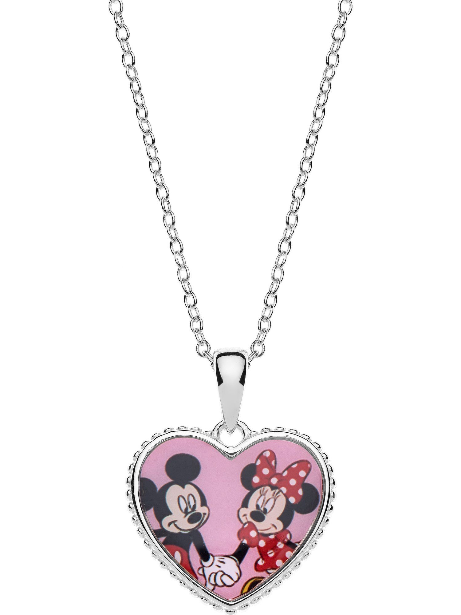 Collier Disney Mädchen-Kinderkette Silber DISNEY 925er Jewelry