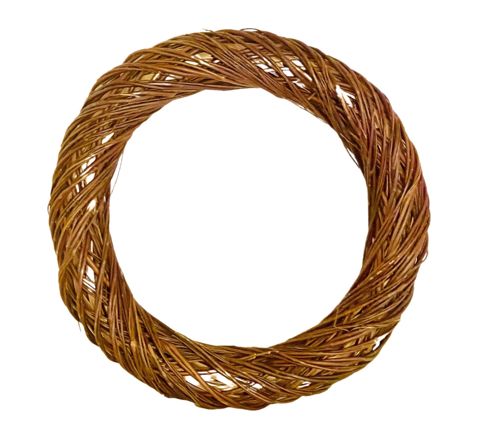 Dekoleidenschaft Dekokranz aus Reisig, Ø 47 cm, braun, großer Reisigkranz, günstig online kaufen