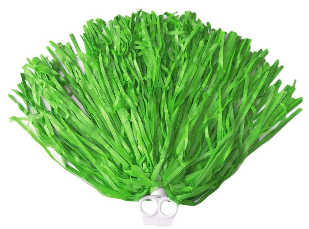 Funny Fashion Blaster Cheerleader Pompon mit Ringgriff 1 Stück Grün
