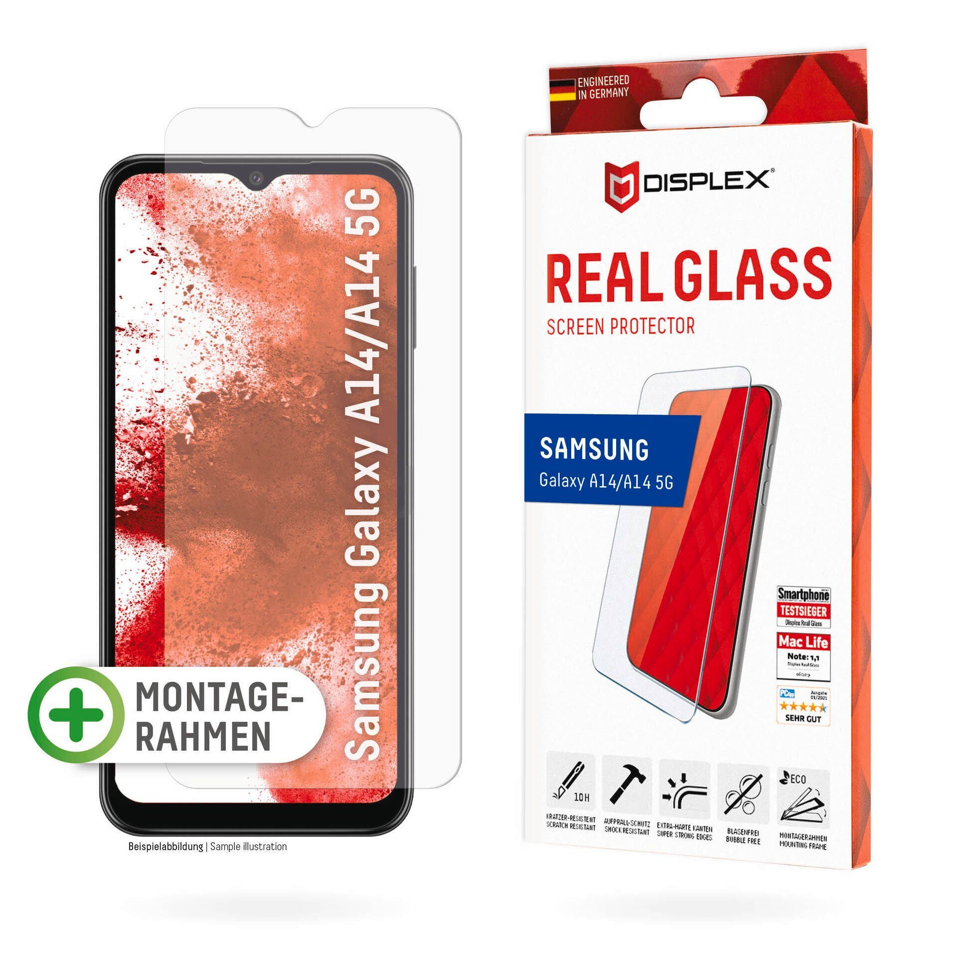 Displayschutzfolie Real Glass Samsung Galaxy A14 5G