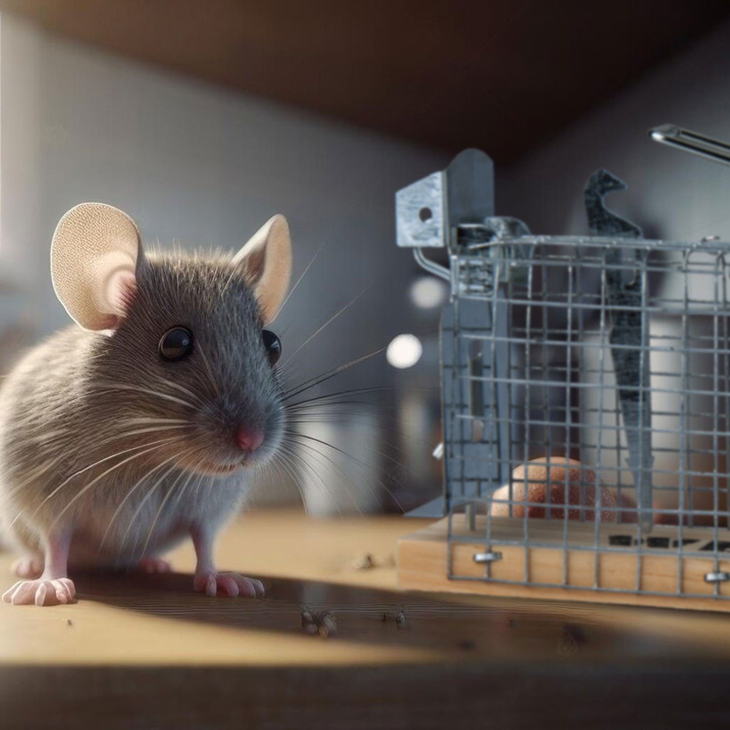 Goods+Gadgets Lebendfalle GOODS+GADGETS Wiederverwendbar Lebendfalle Mäusefalle–Tierfreundlich, Tiefreundliche Falle wiederverwendbar