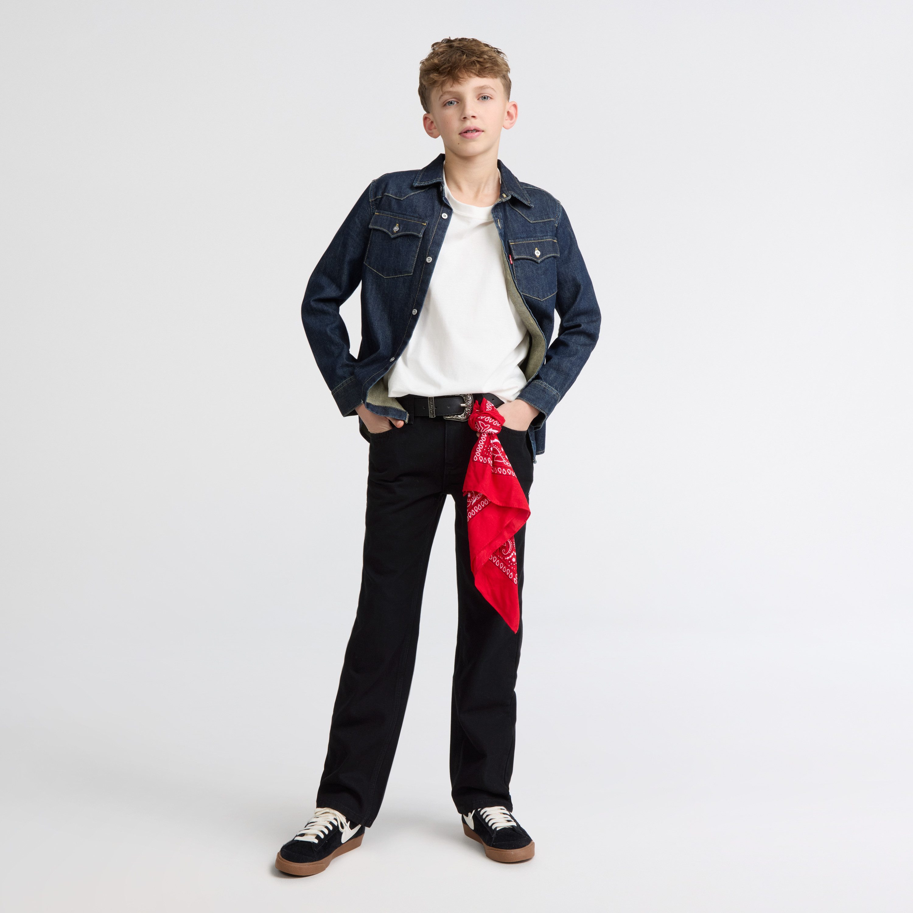 Levi's® Kids Regular-fit-Jeans LVB 505 REGULAR FIT JEAN im Five-Pocket Style – Bild 4 von 5