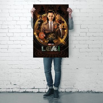 PYRAMID Poster Loki Poster Glorious Purpose Tom Hiddleston 61 x 91,5 cm