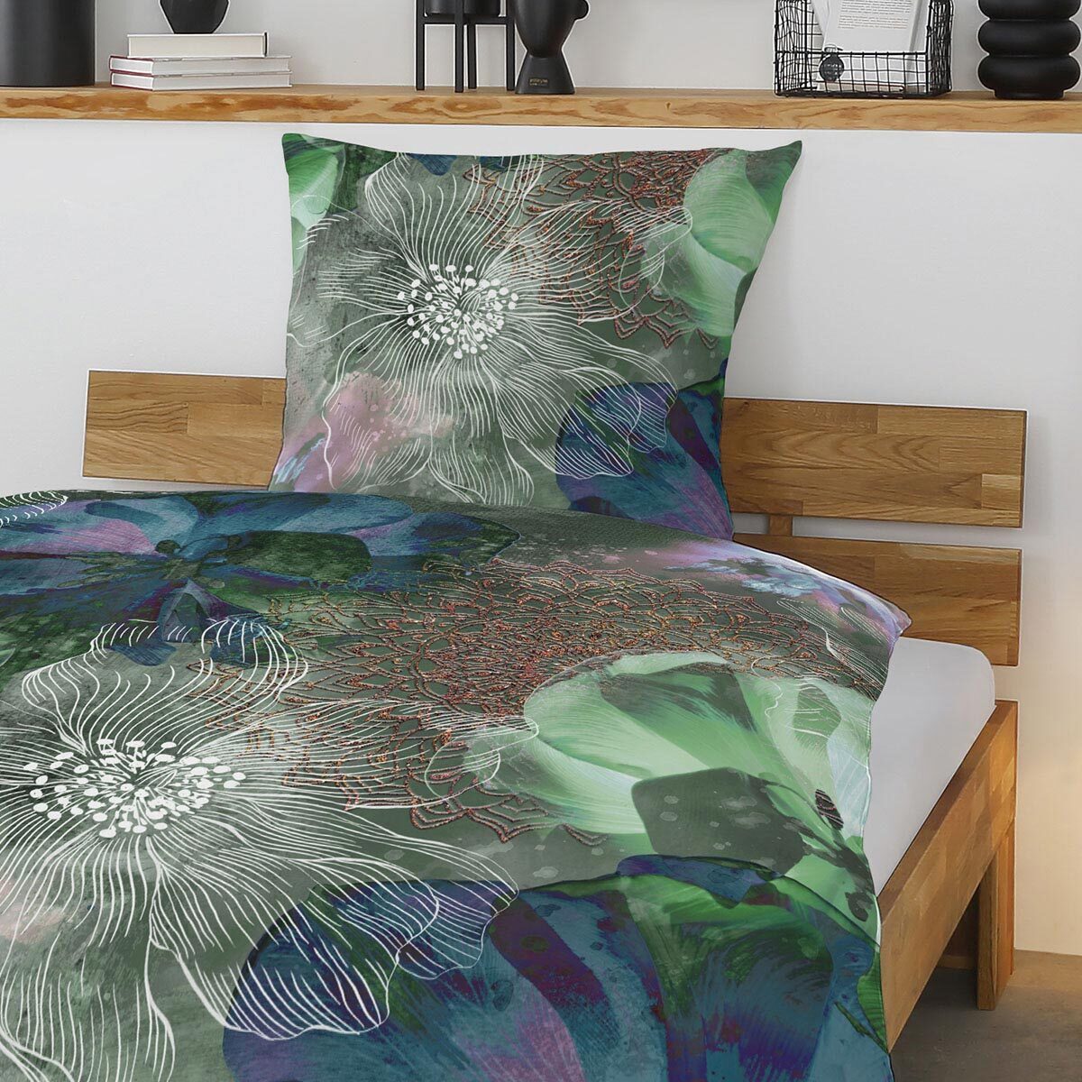 TRAUMSCHLAF Bettwäsche Freda, Mako Satin, 2 teilig günstig online kaufen