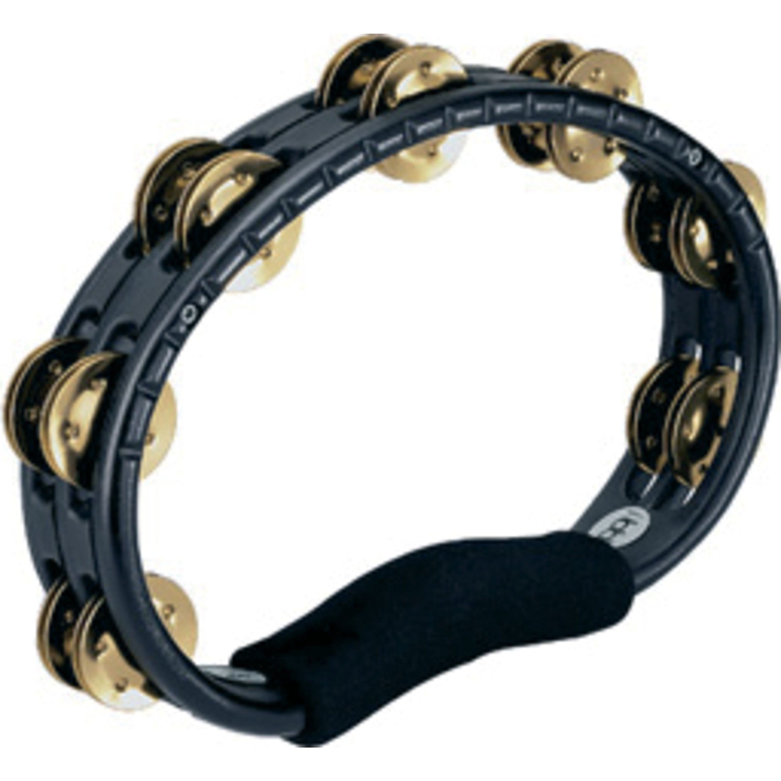 Meinl Percussion Tambourine,Hand Tambourine TMT1B-BK Brass Jingles, Percussion, Tambourines, Hand Tambourine TMT1B-BK, Brass Jingles - Tambourine