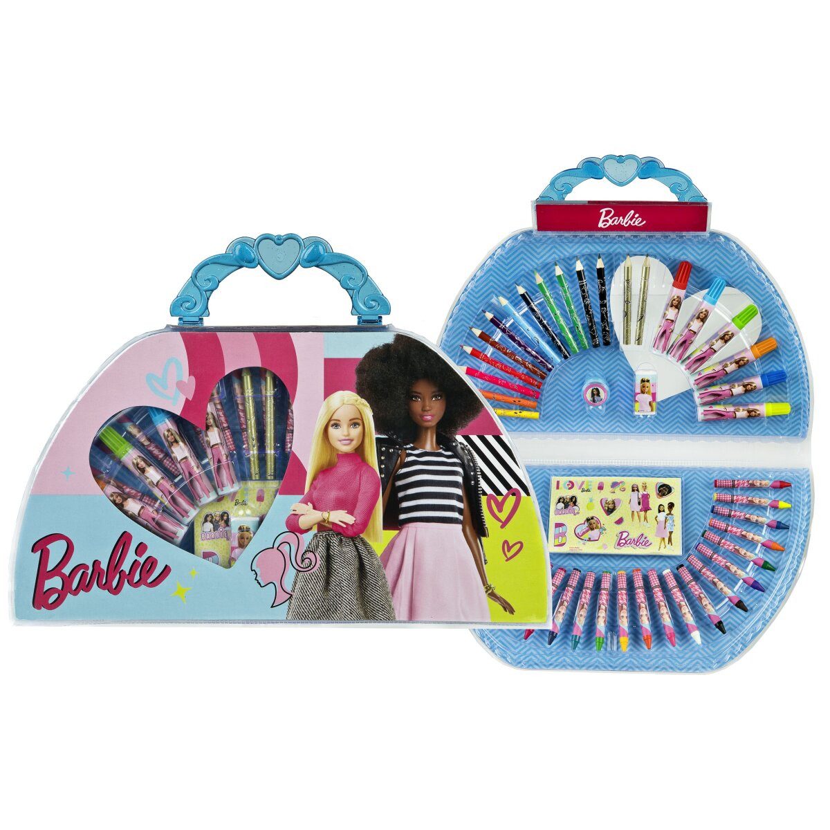 Barbie Kreativset Barbie Kreativset Kompakter Zeichenkoffer für Künstler