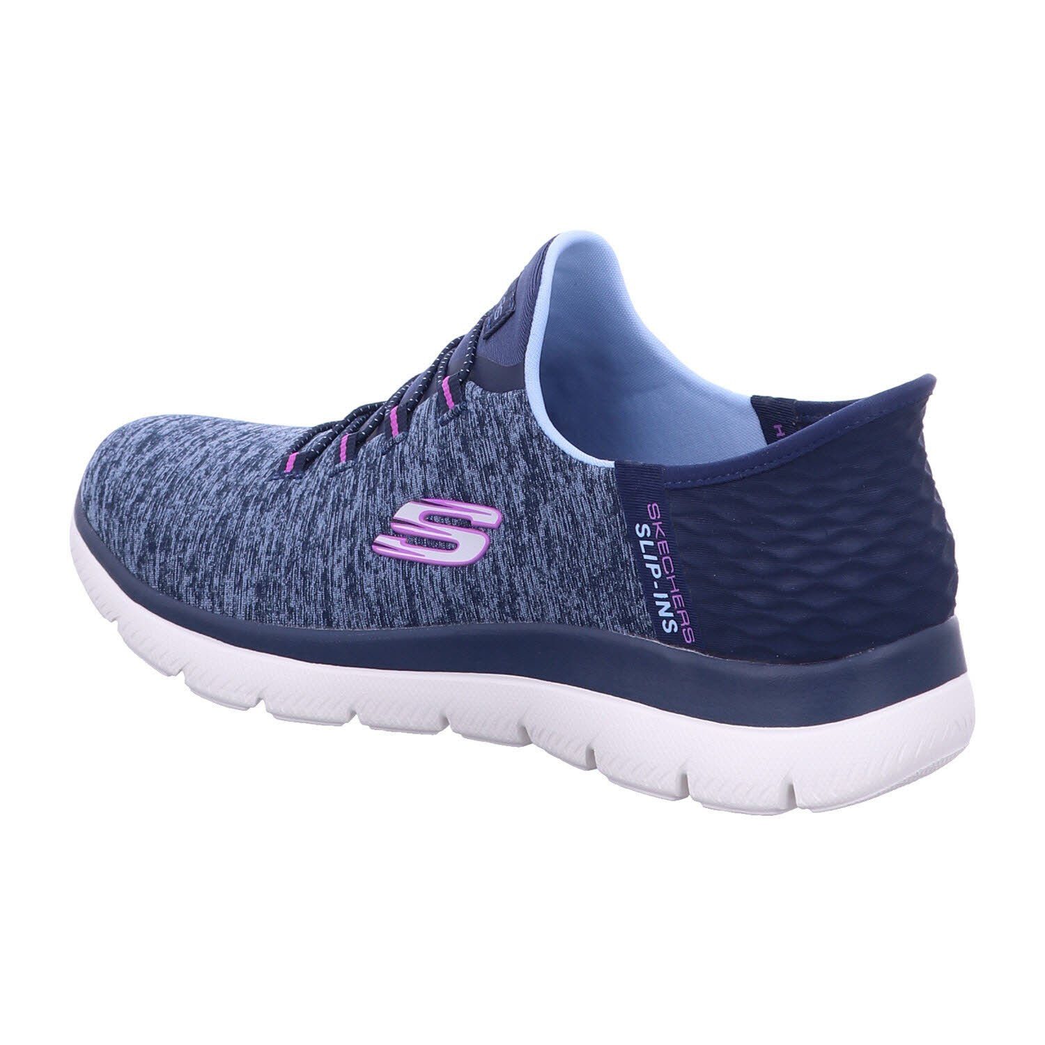 DAZZLING Sneaker navy/purple - (2-tlg) HAZE SUMMITS Skechers