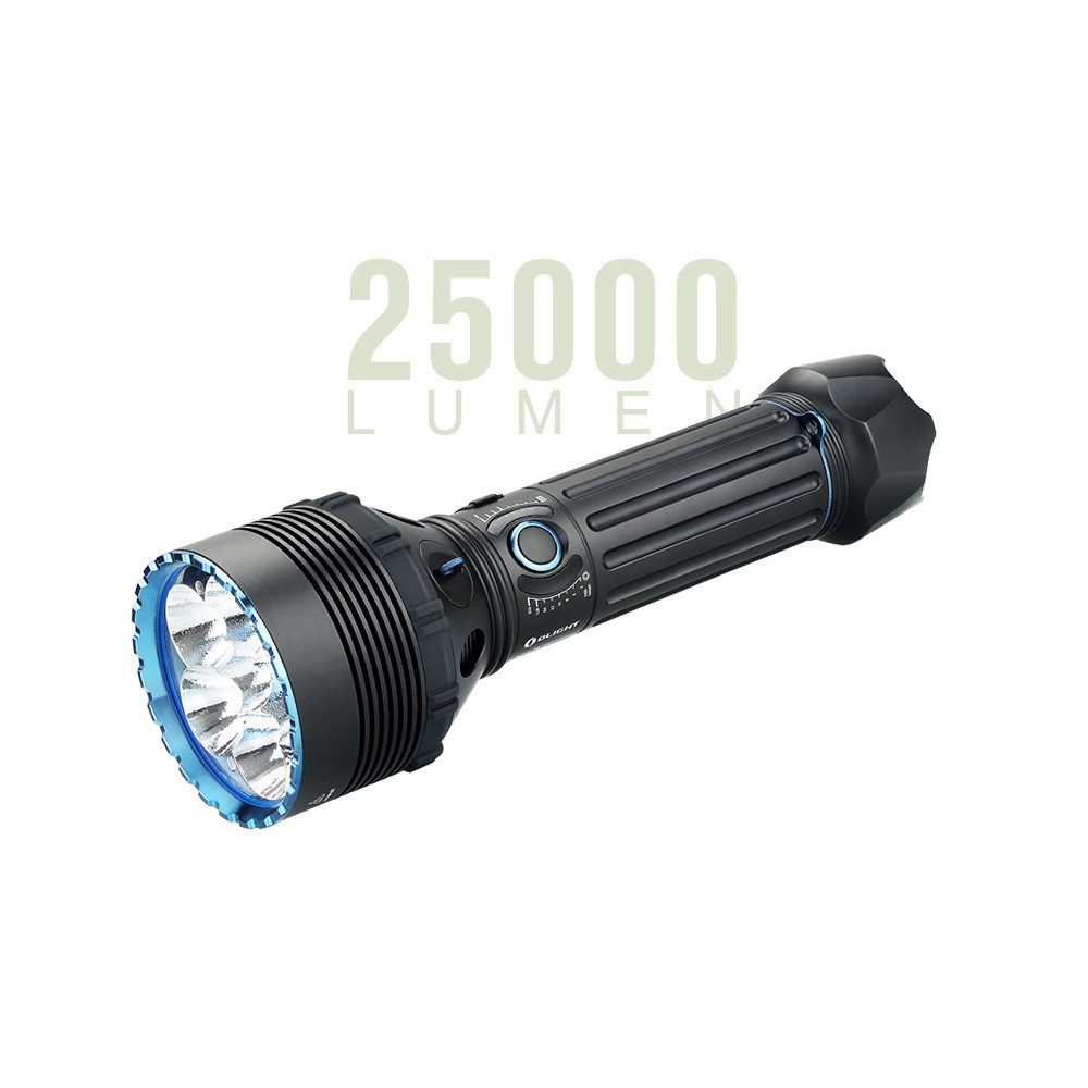 Taschenlampe X9R Marauder Leistungsstarke Rettungslampe, 25000 Lumen