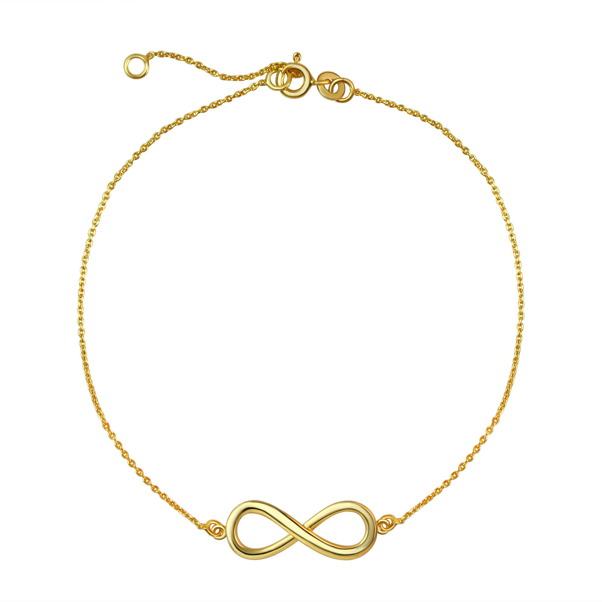 Vivance Fußkette 925/- Sterling Silber vergoldet günstig online kaufen