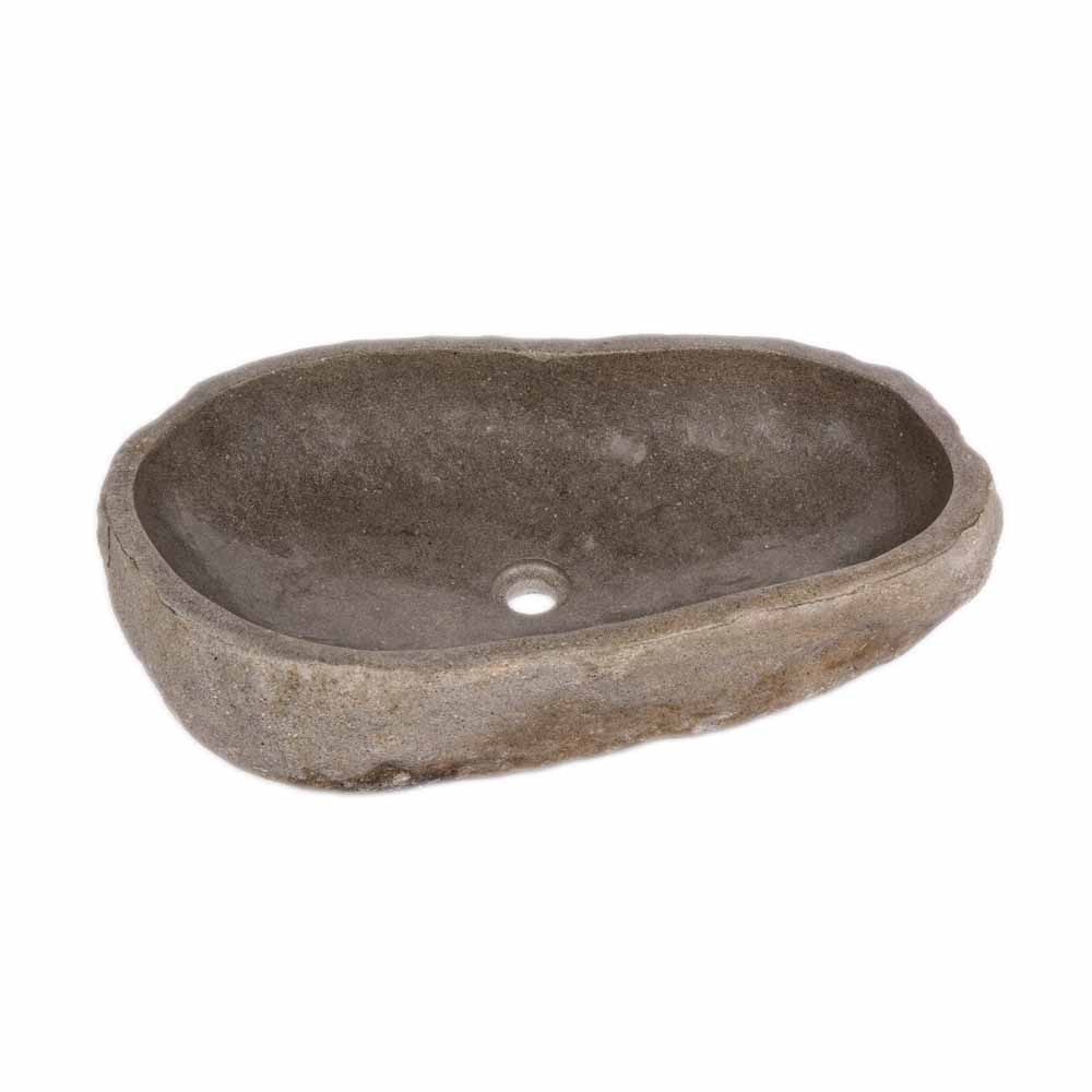 wohnfreuden Aufsatzwaschbecken Naturstein Waschbecken 70 cm (Kein Set), NEW-6418