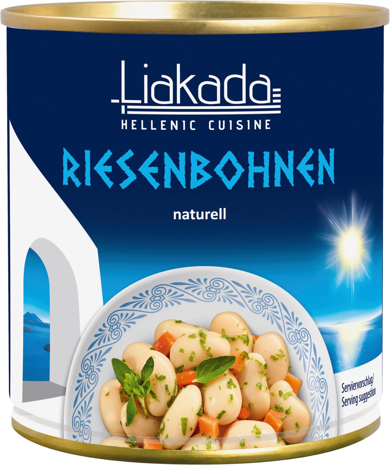 Liakada Gemüsekonserve, Liakada Riesenbohnen naturell