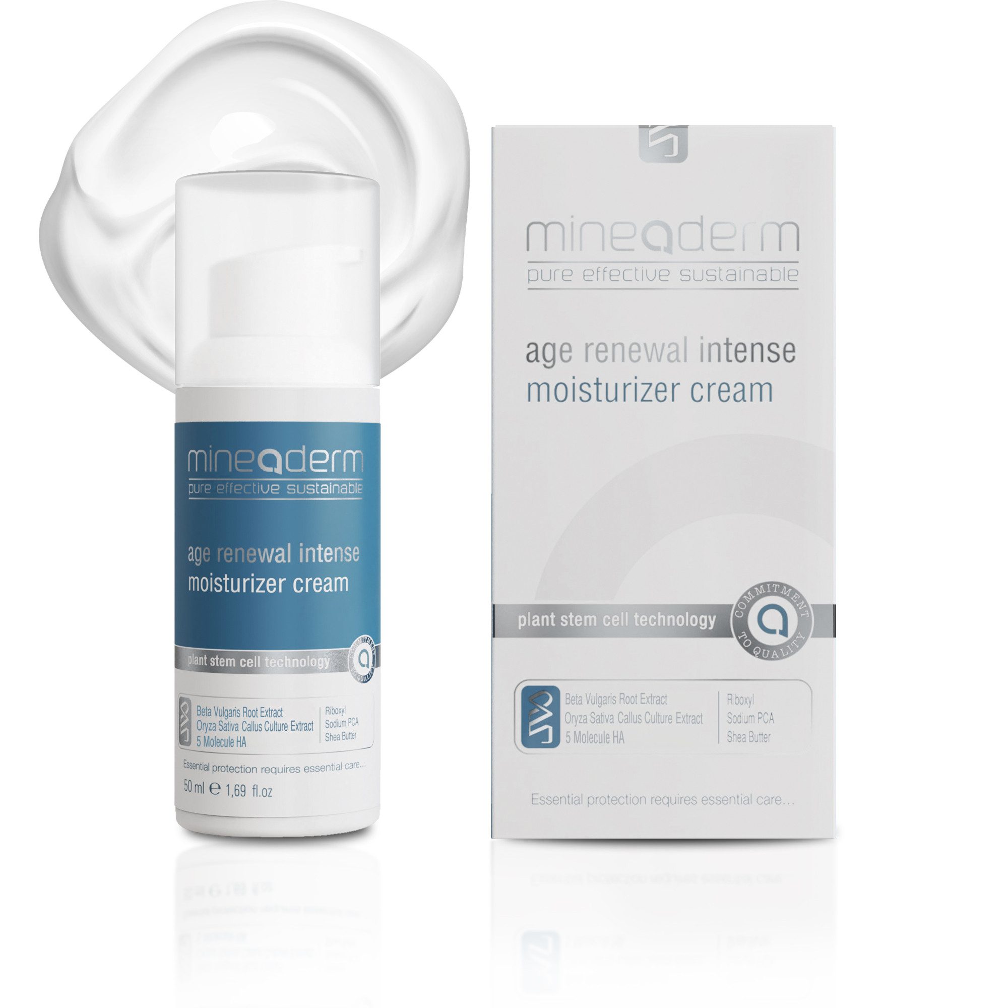 mineaderm Anti-Aging-Creme Age	Renewal Intense Moisturizer Cream, 50 ml, 1-tlg., Anti-Aging