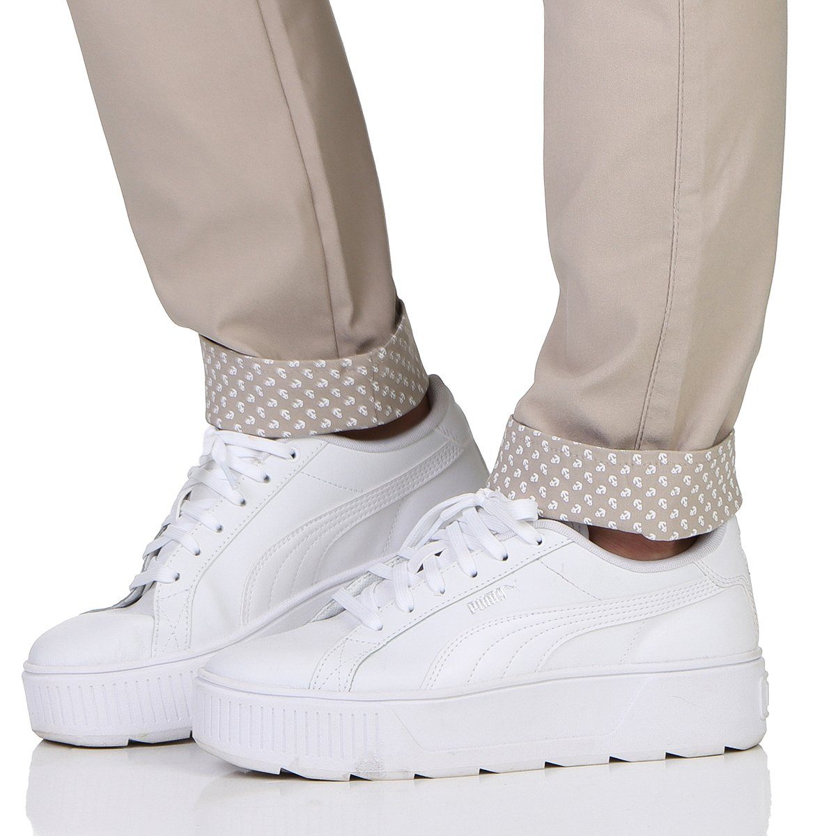 OriginalYou Stretch-Hose Sommerhose Damen Schlupfhose ANKER maritime Stoffhose auch in großen Größen erhältlich, mit elastischem Bund – Bild 5 von 5