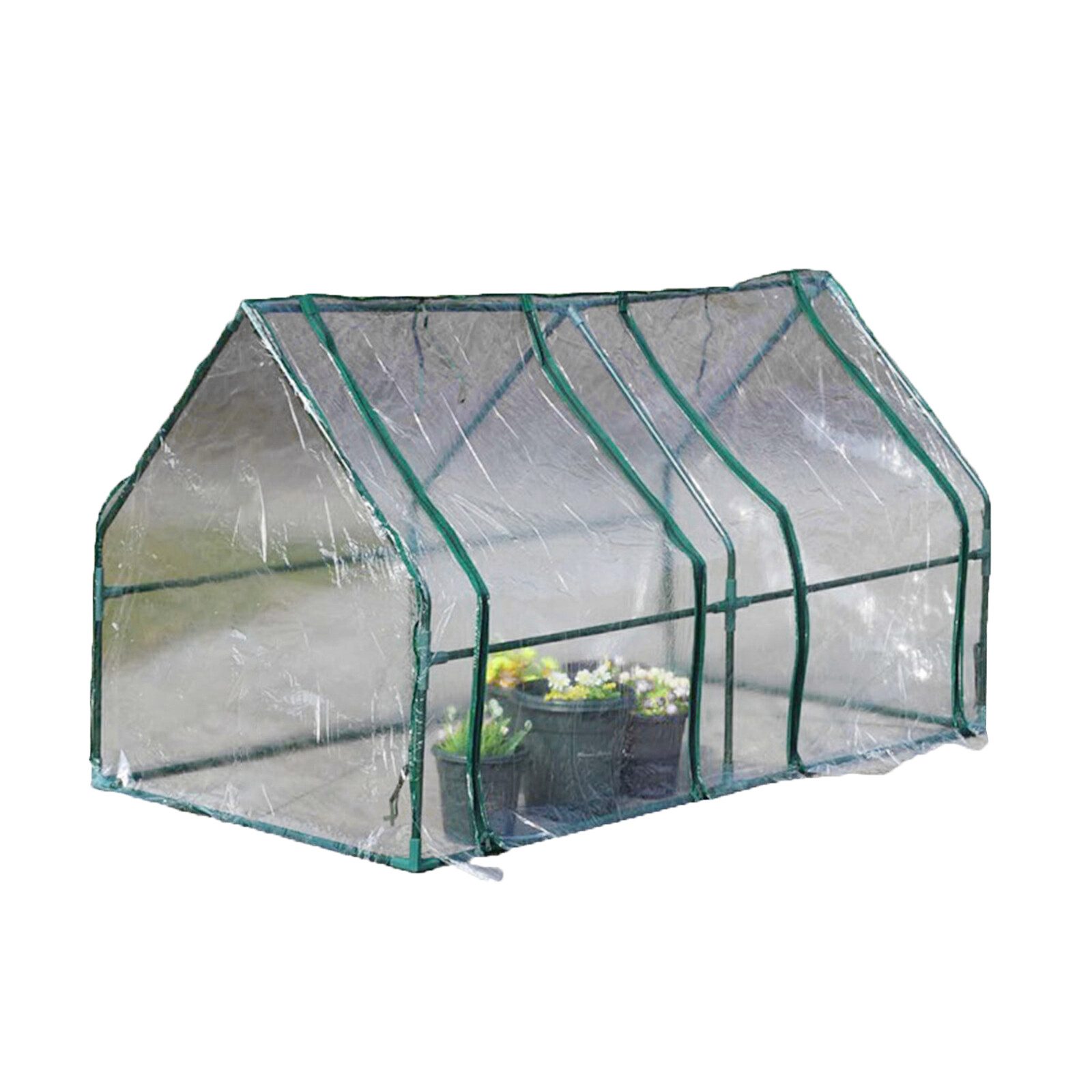 FUROKOY Gewächshaus Transparentes Tragbares Mini-Gartengewächshaus, Gewächs günstig online kaufen