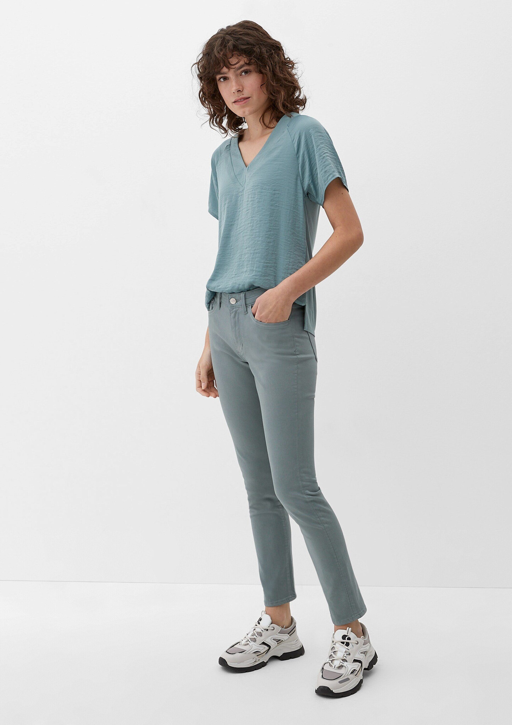 s.Oliver Slim-fit-Jeans (1-tlg) Plain/ohne Details