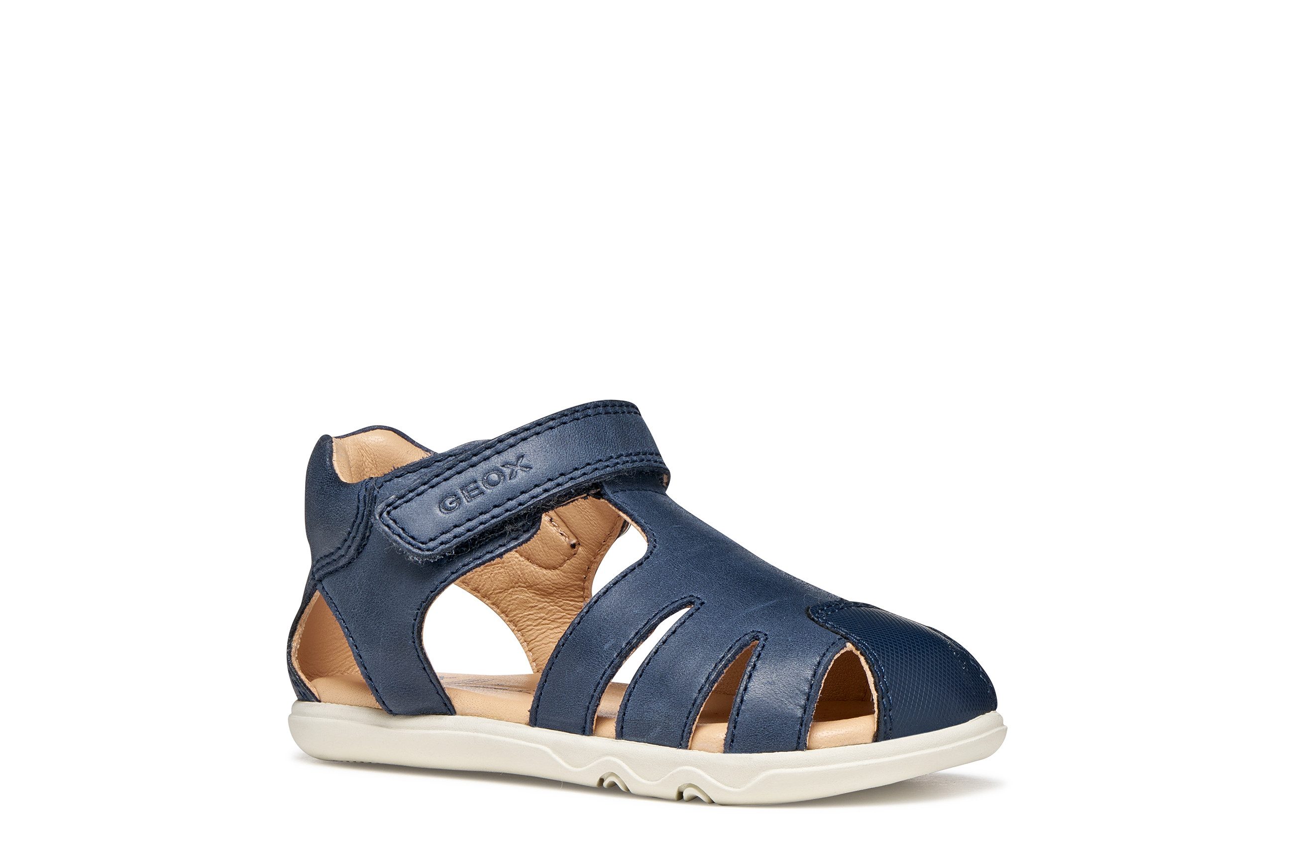 Geox B SANDAL STEPPIEUP B Lauflernschuh Babyschuh mit Klettverschluss, Größenschablone zum Download