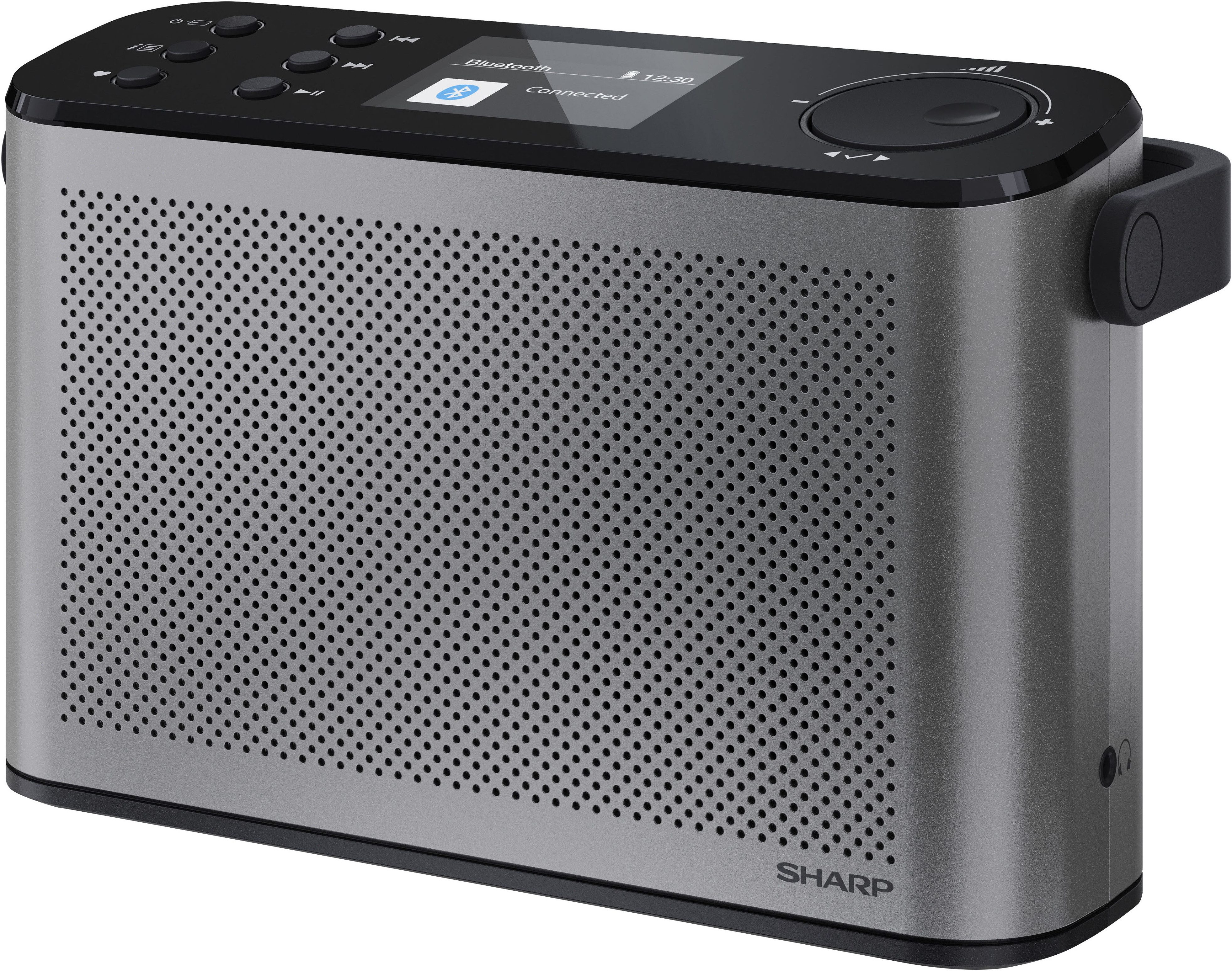 Sharp OSAKA Stereo Tragbares Digitalradio Digitalradio (DAB) (Automatische Senderverfolgung, Digitalradio (DAB), FM-Tuner mit RDS)