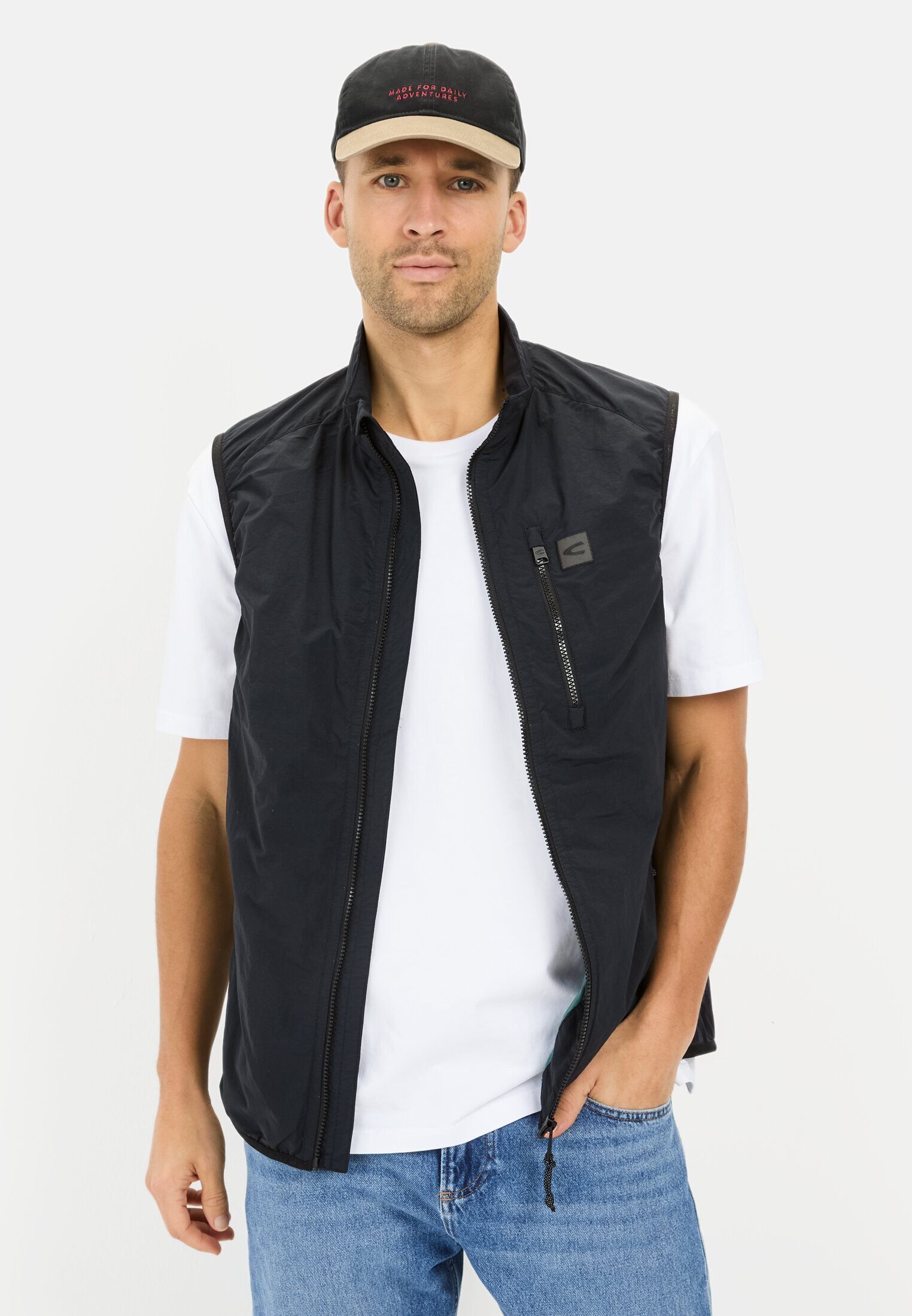 camel active Funktionsweste mit Stehkragen ärmellos Stehkragen Weste_Outdoo günstig online kaufen