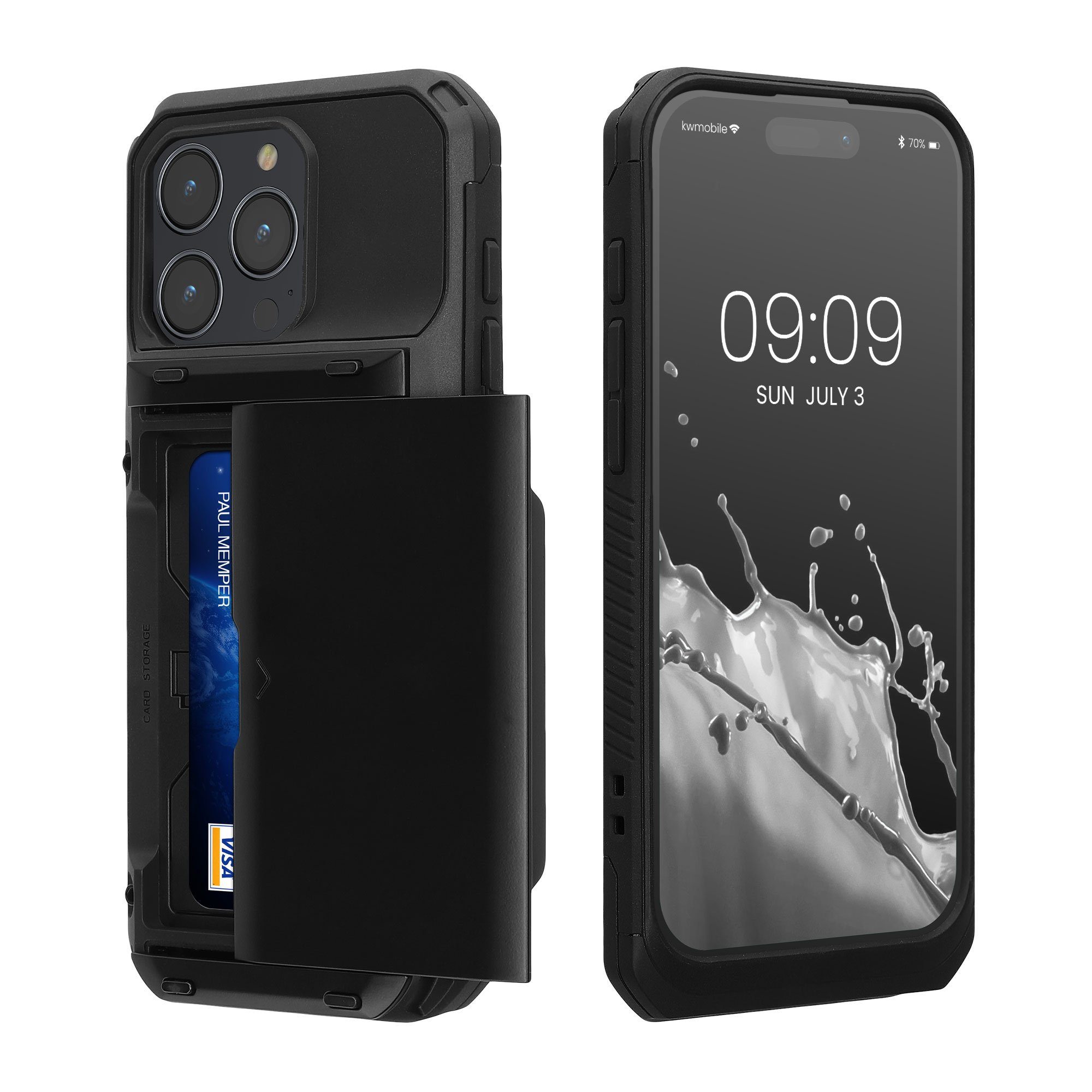 Handyhülle Premium Handyhülle für Apple iPhone 15 Pro Max Hülle