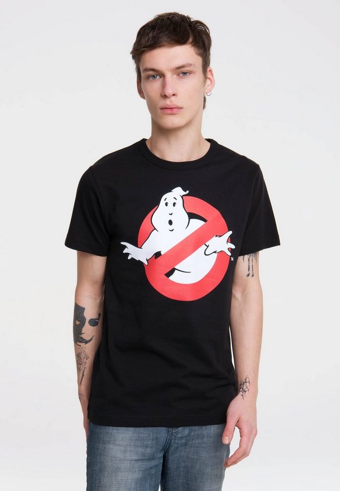 LOGOSHIRT T-Shirt Ghostbusters No Ghost mit kultigem Print