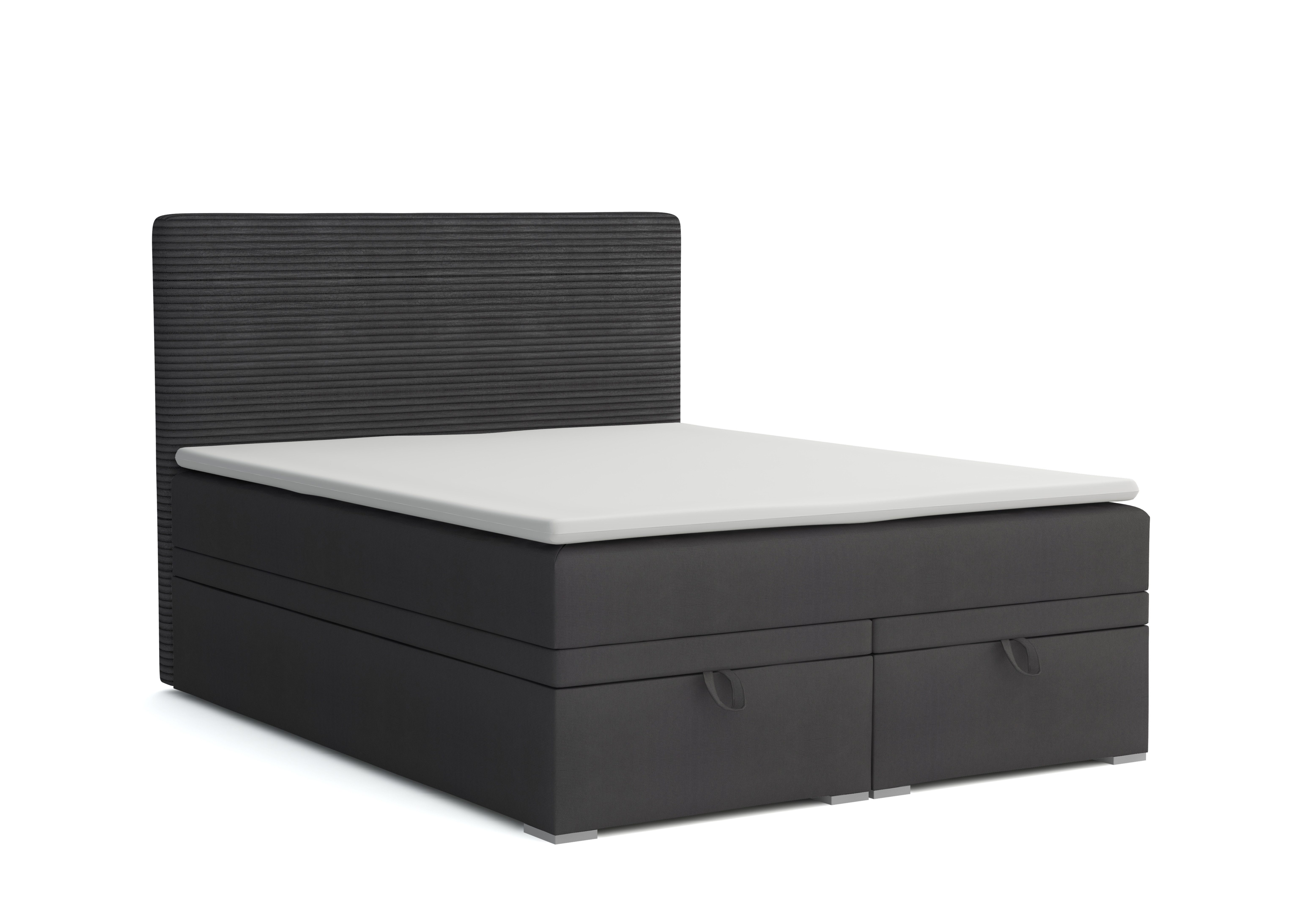 Deine Möbel 24 Boxspringbett DARO Boxbett Polsterbett Komplettbett Bett mit günstig online kaufen